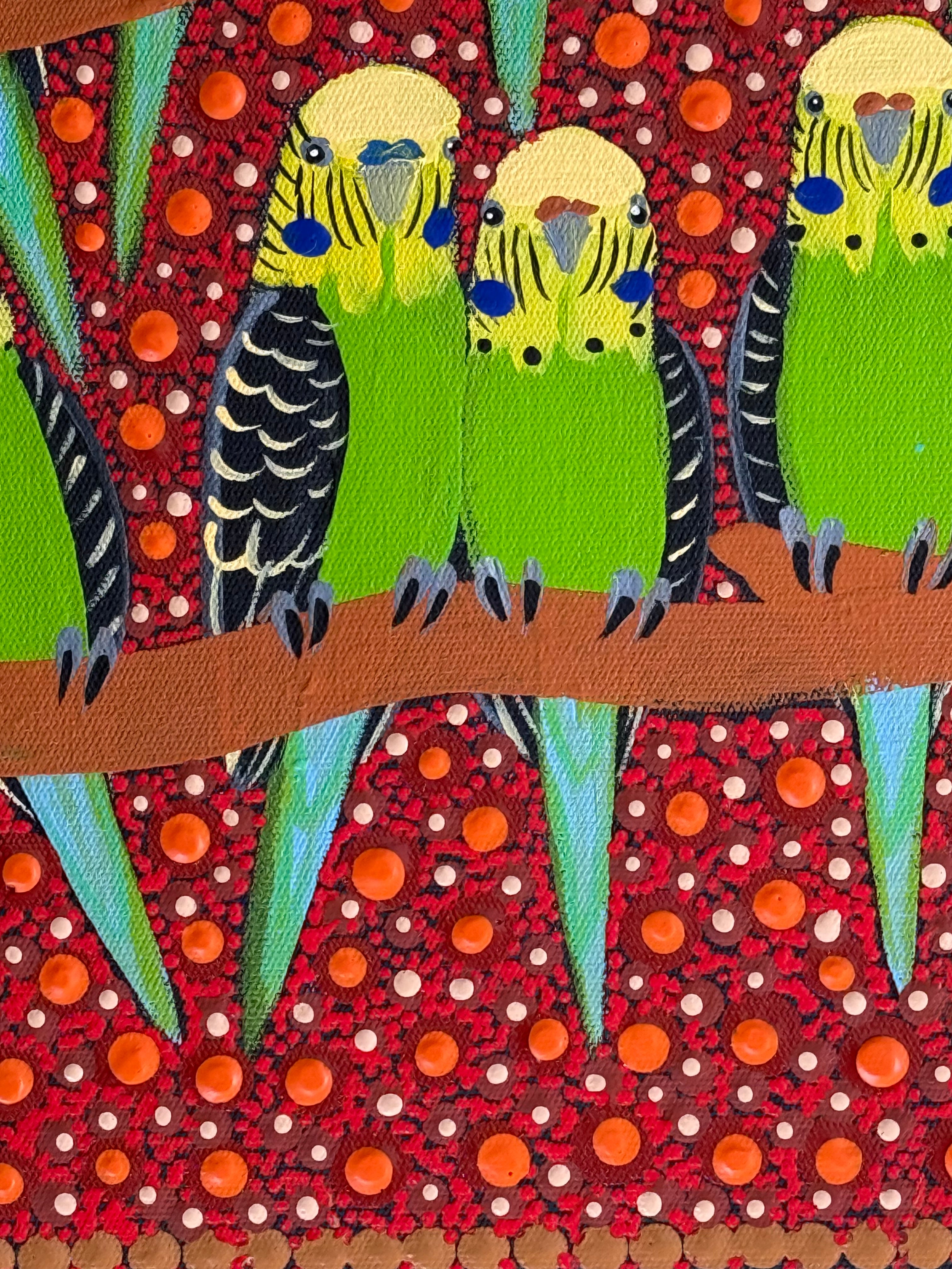 Kathleen Buzzacott - Budgies .88-5