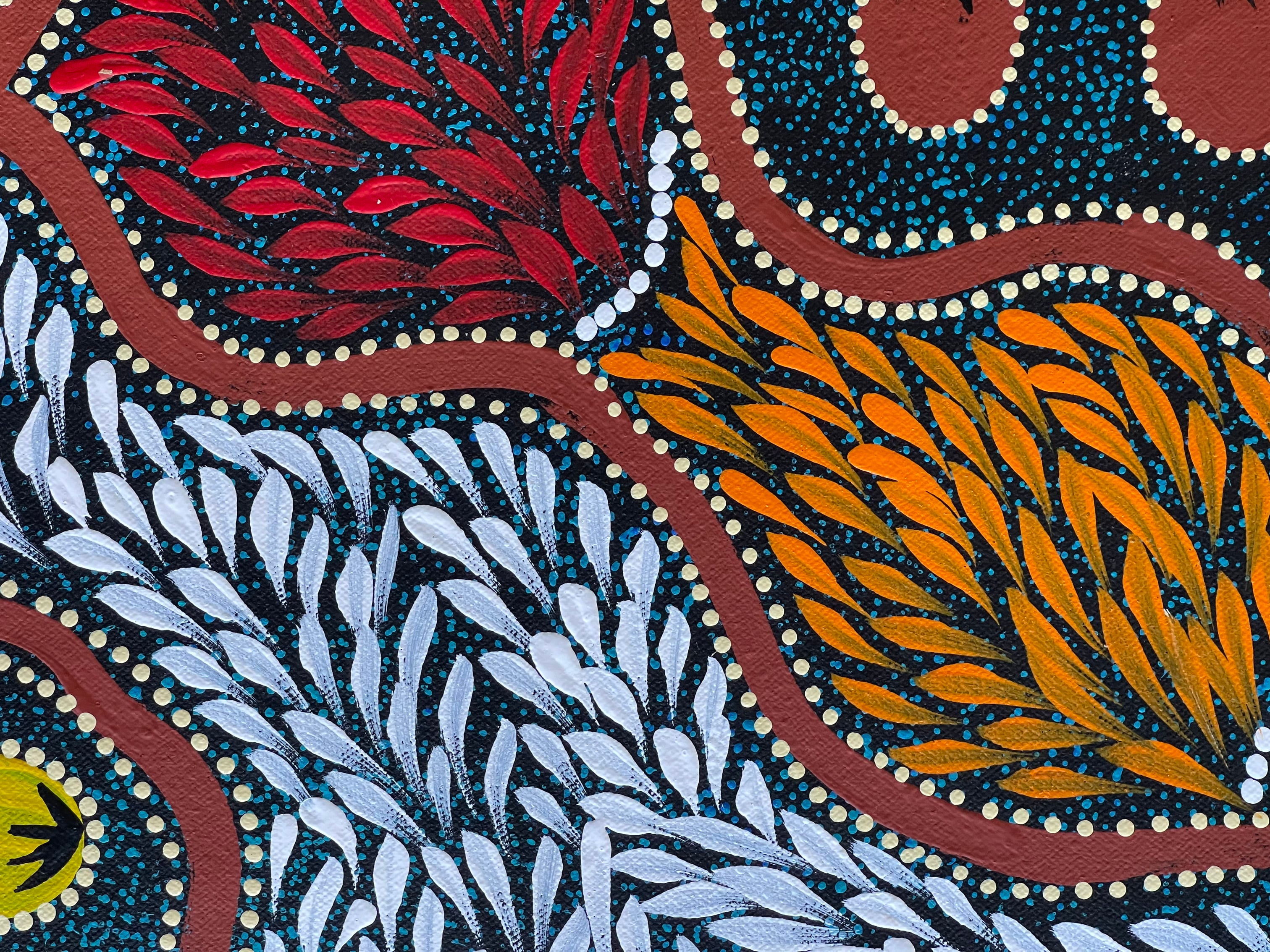 Caroline Numina - Bush Tucker - 82x55cm .79-12