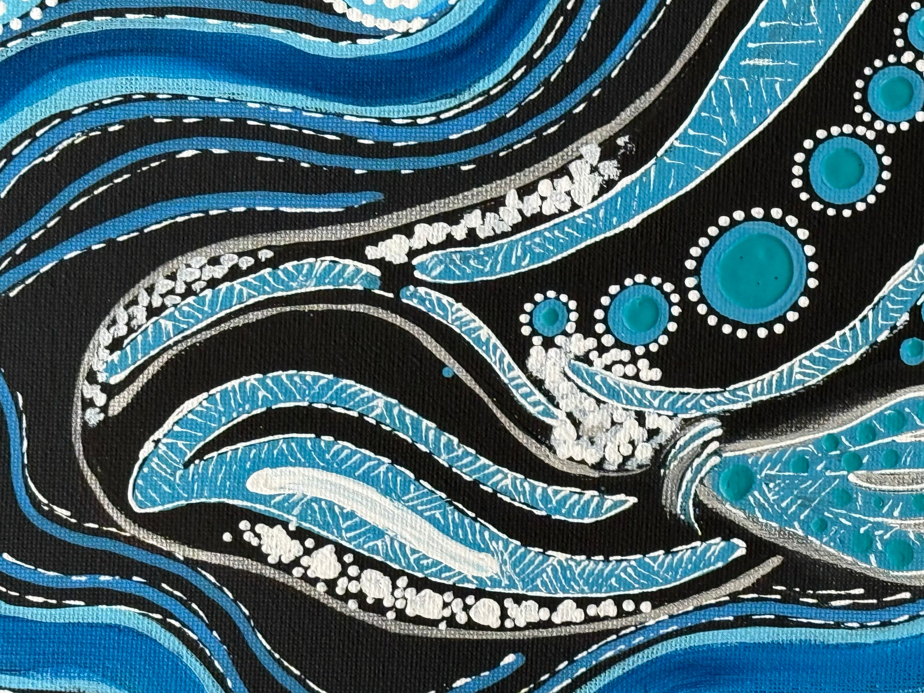 Deidre Burgoyne Rosier - Whale Dreaming .52-4