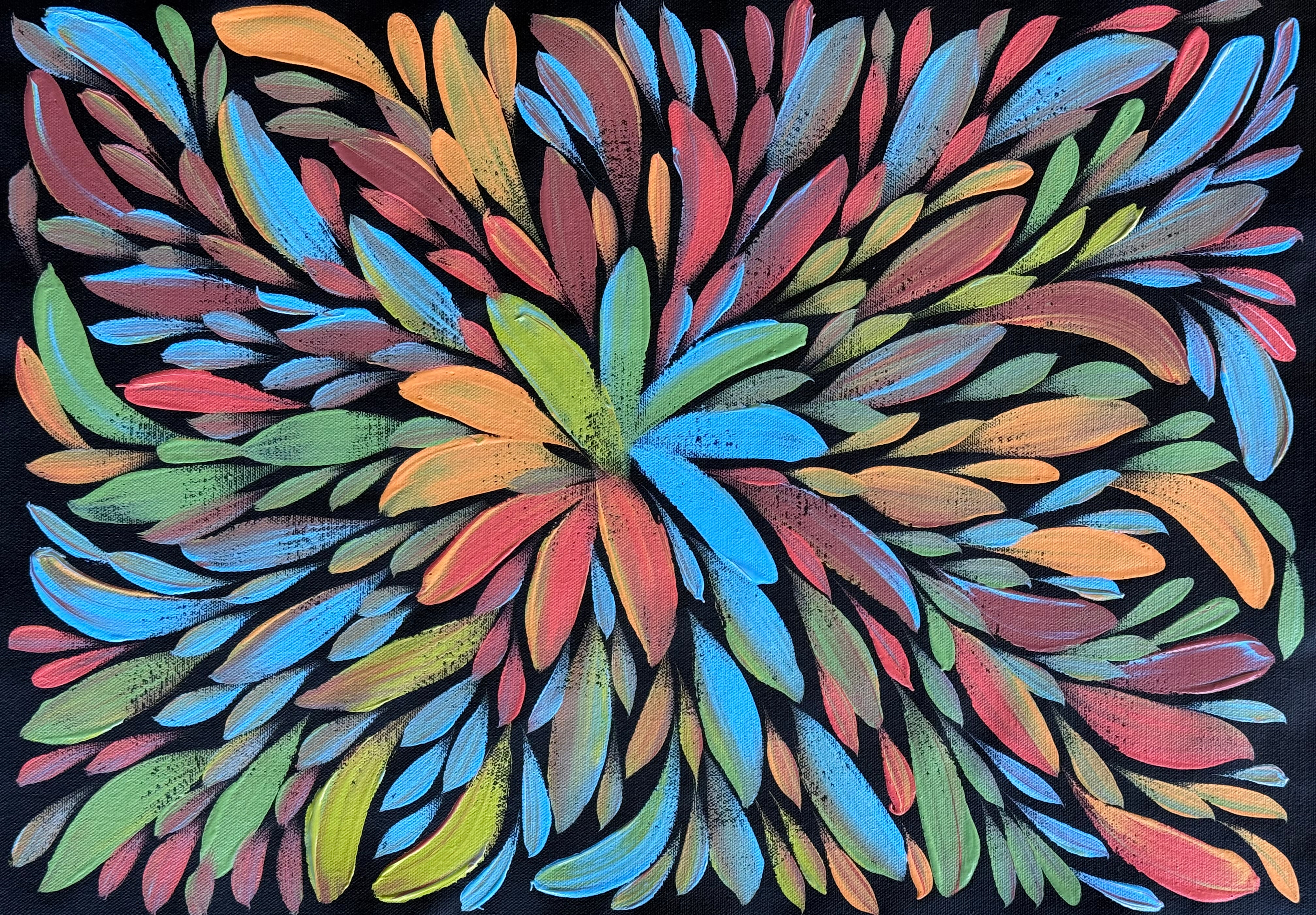 Louise Numina Napananka - Bush Medicine Leaves .23-8