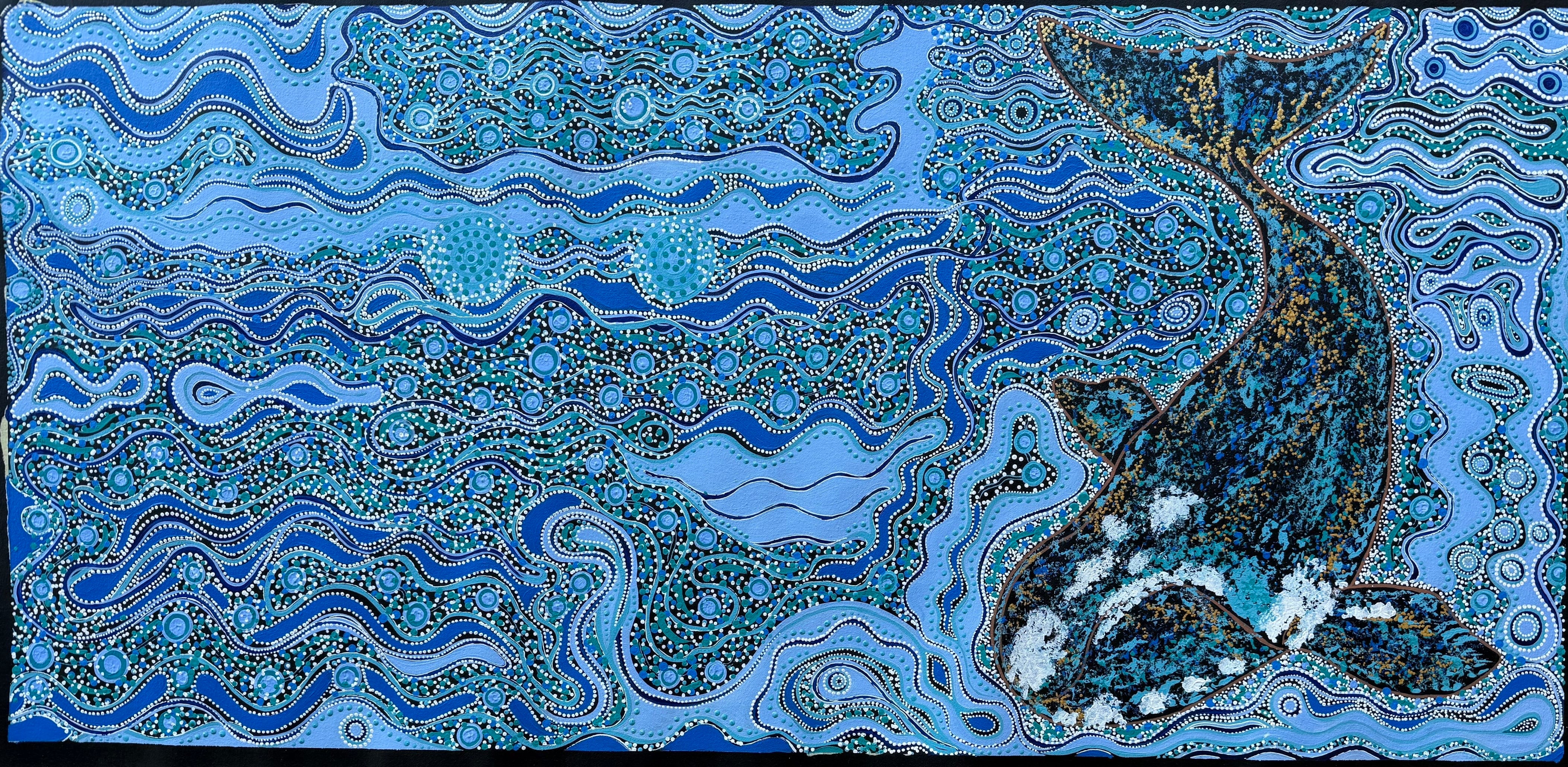 Deidre Burgoyne Rosier - Whale Dreaming in the Great Australian Bight .34-11