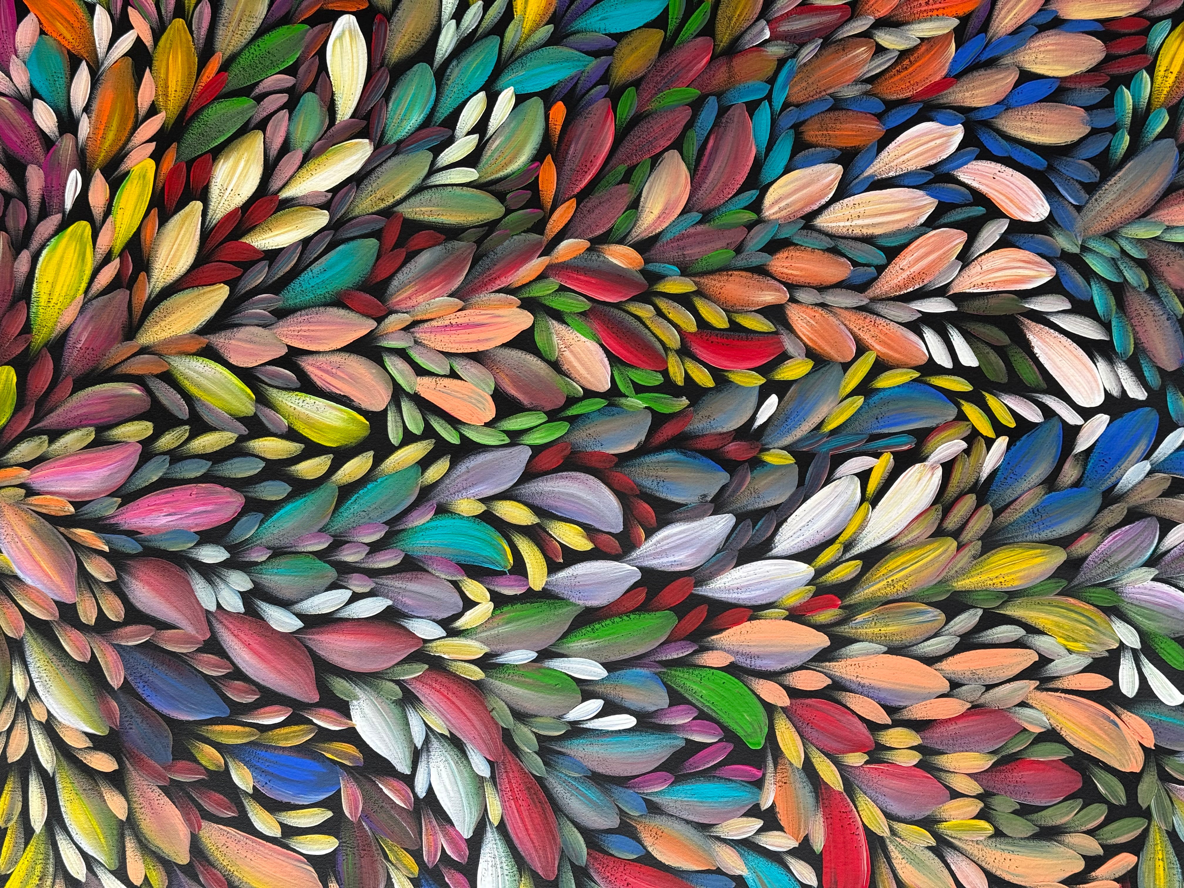 Louise Numina Napananka - Bush Medicine Leaves .75-1