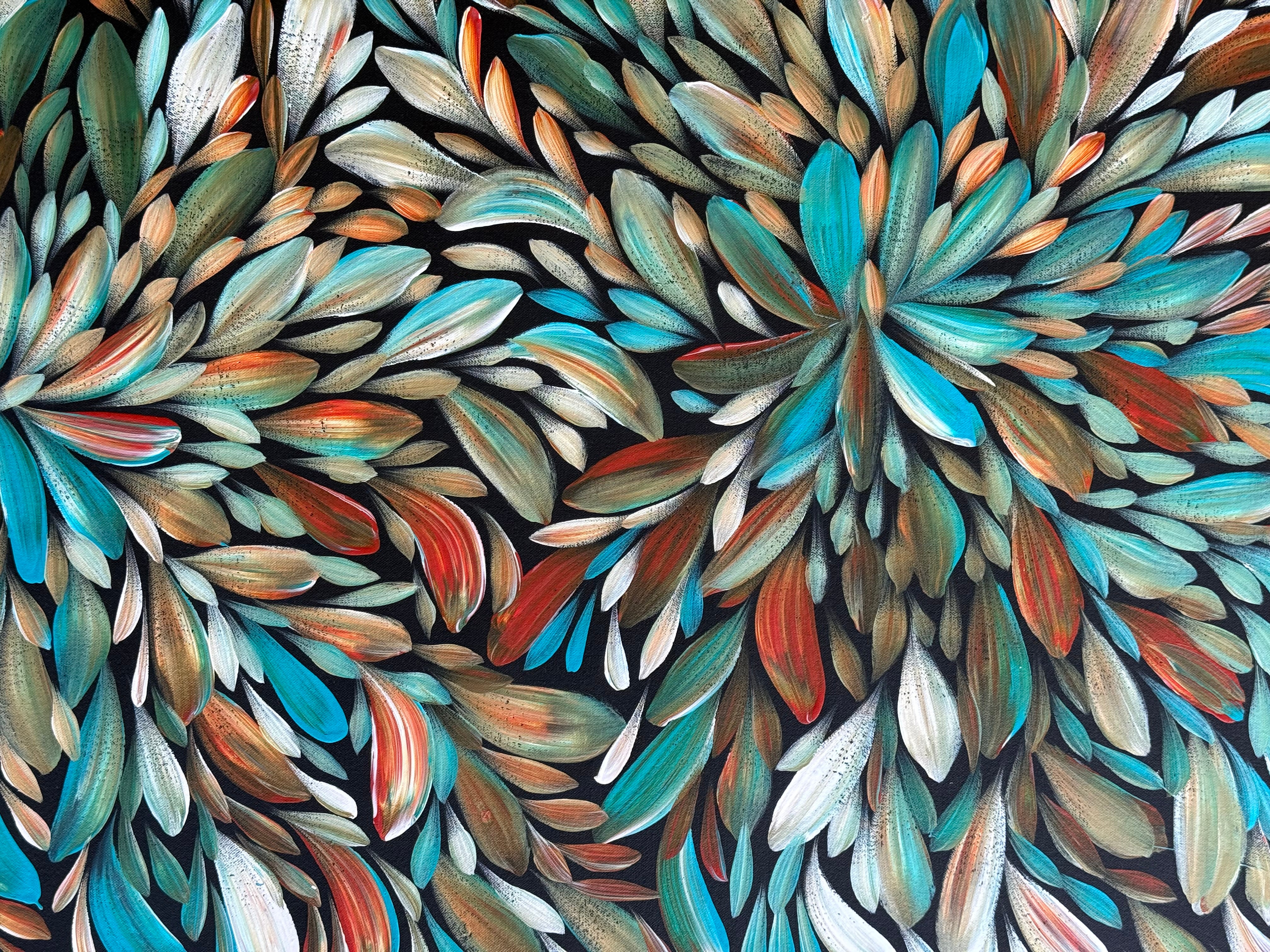 Louise Numina Napananka - Bush Medicine Leaves .57-51