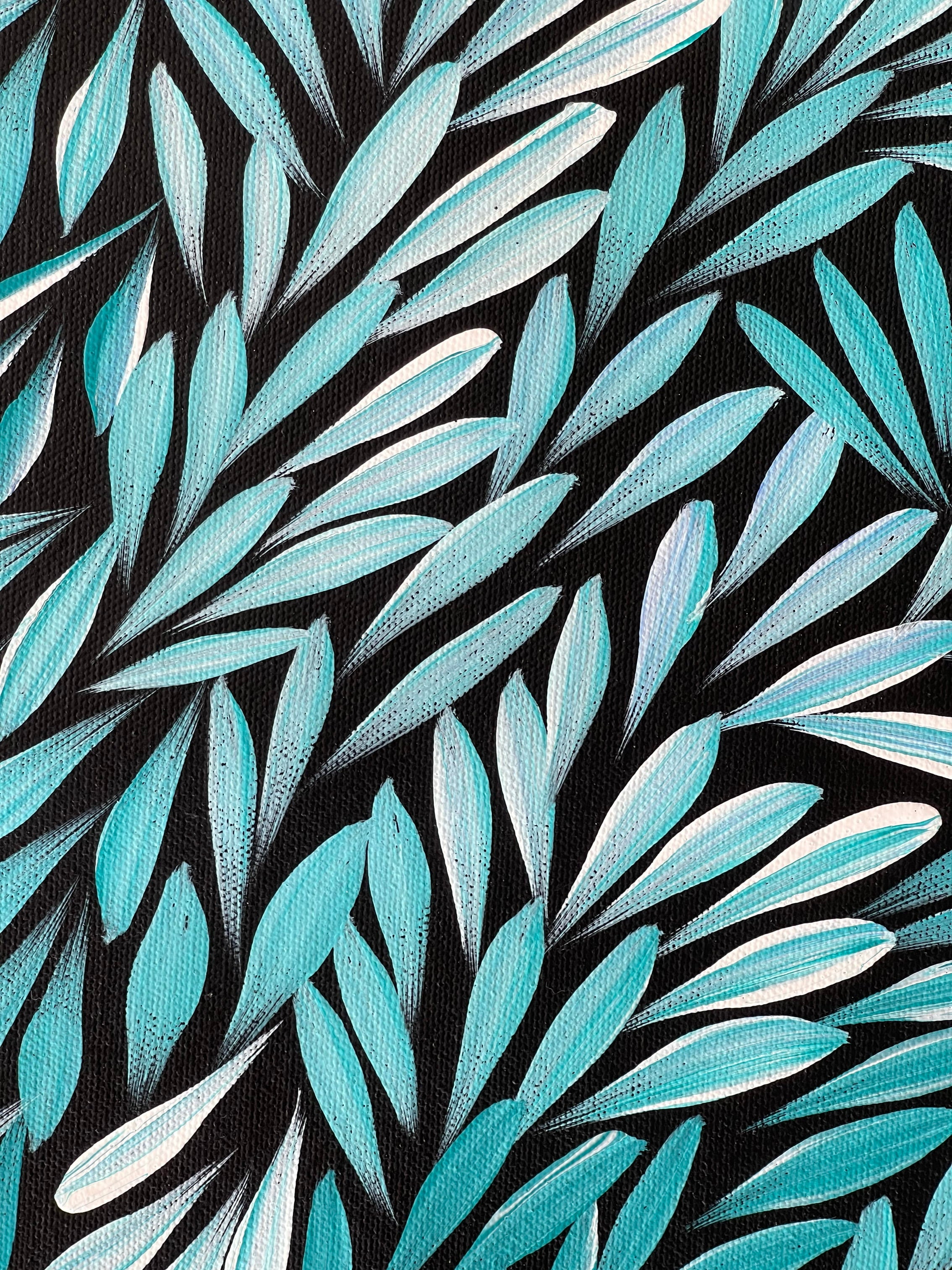 Sharon Numina - Bush Medicine Leaves - 157x45cm .42-2