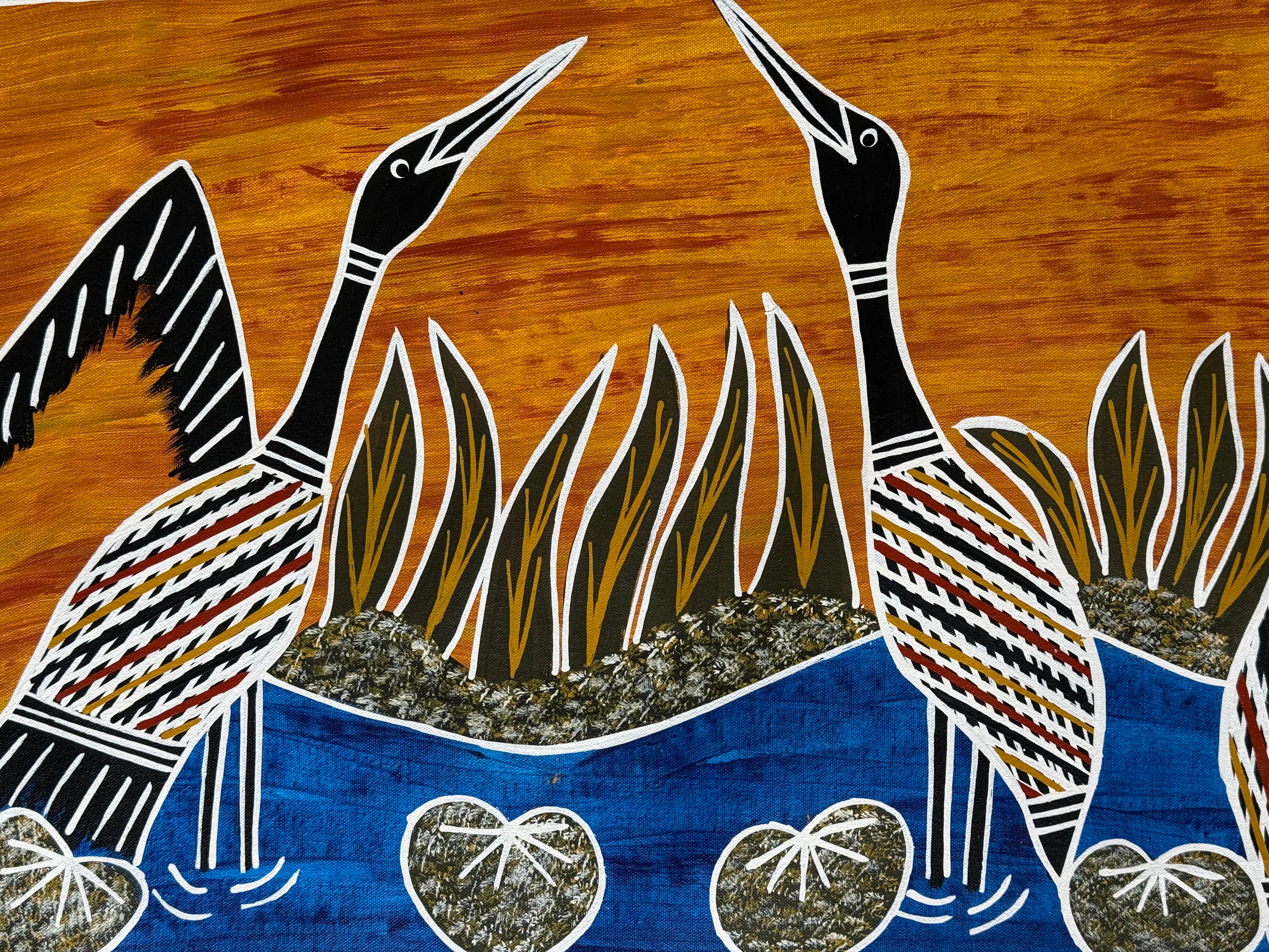 Christine Burarrwanga - Dancing Brolgas .01-20