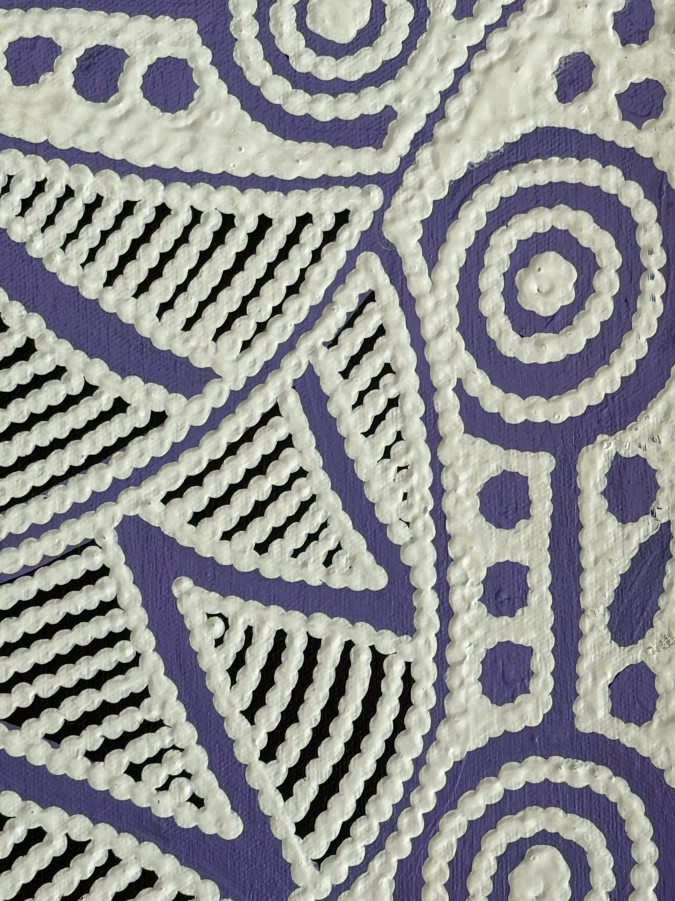 Ursula Napangardi Hudson - Pikilyi Jukurrpa (Vaughan Springs Dreaming)