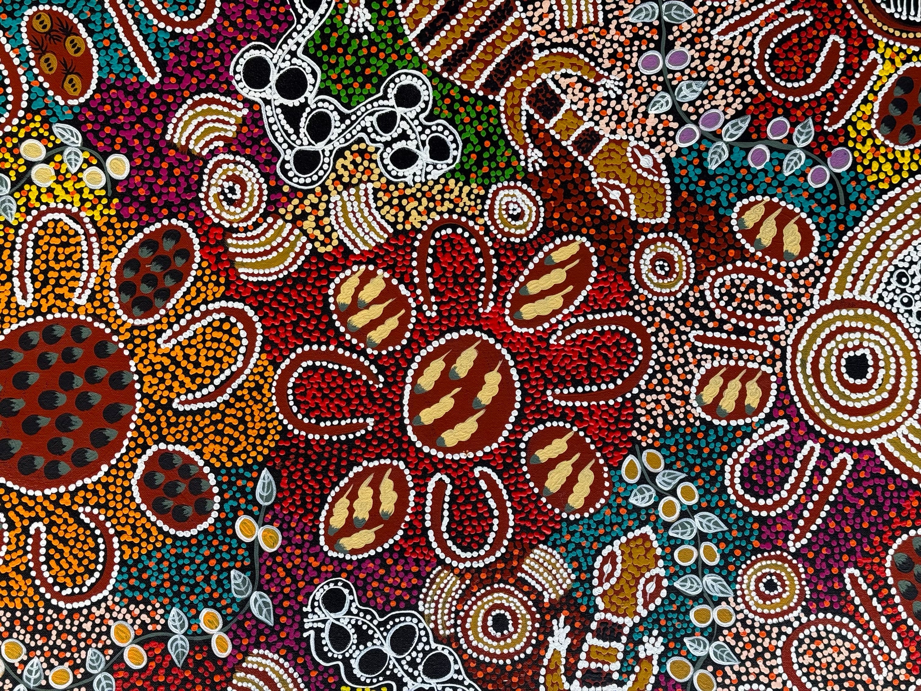 Lanita Numina - Women Collect Bushberries, Honeyants, Bush Plums, Sand Goannas .51-1