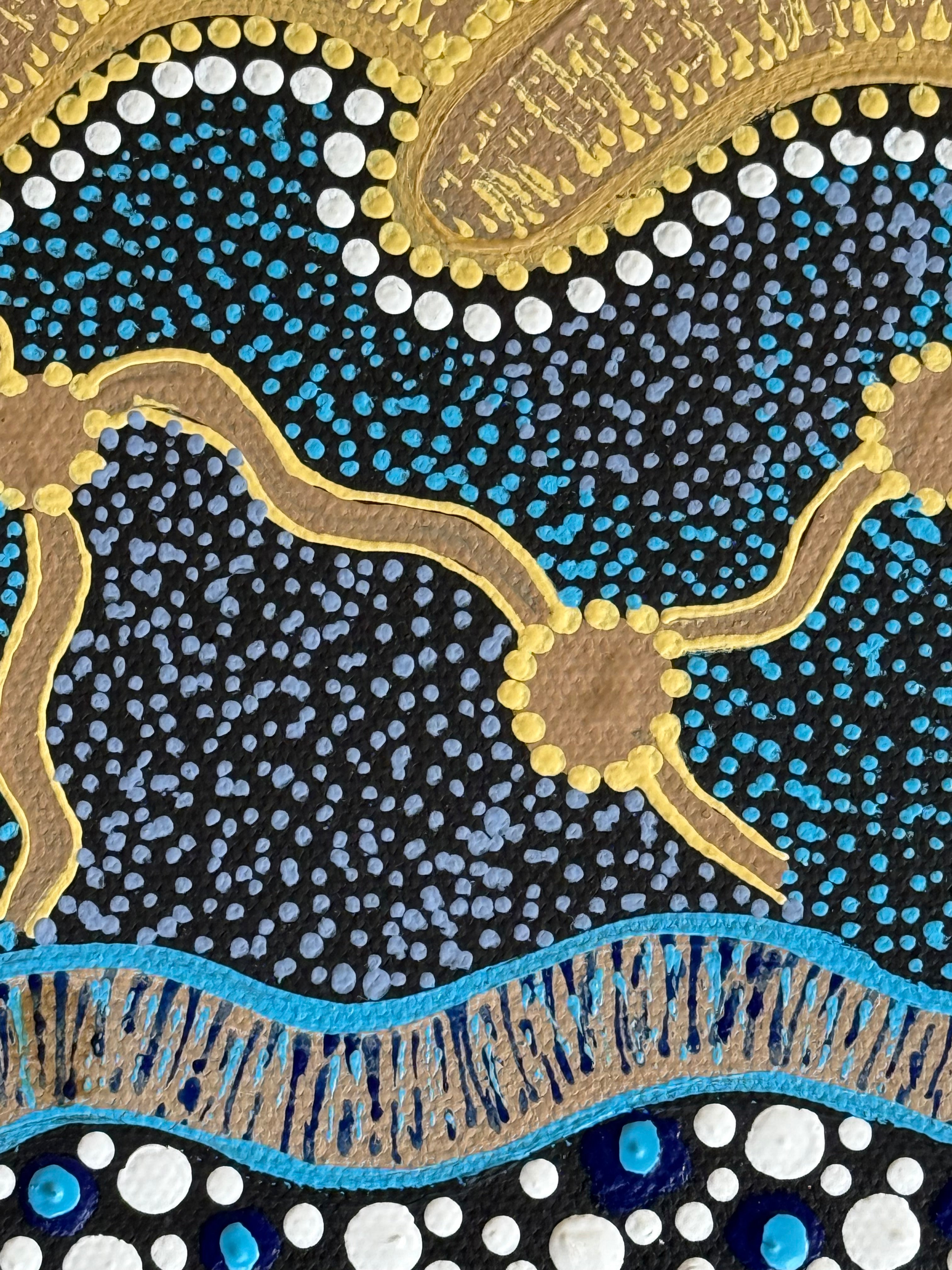 Deidre Burgoyne Rosier - Travels to the Seas and From Lands .06-12 *pre-stretched*