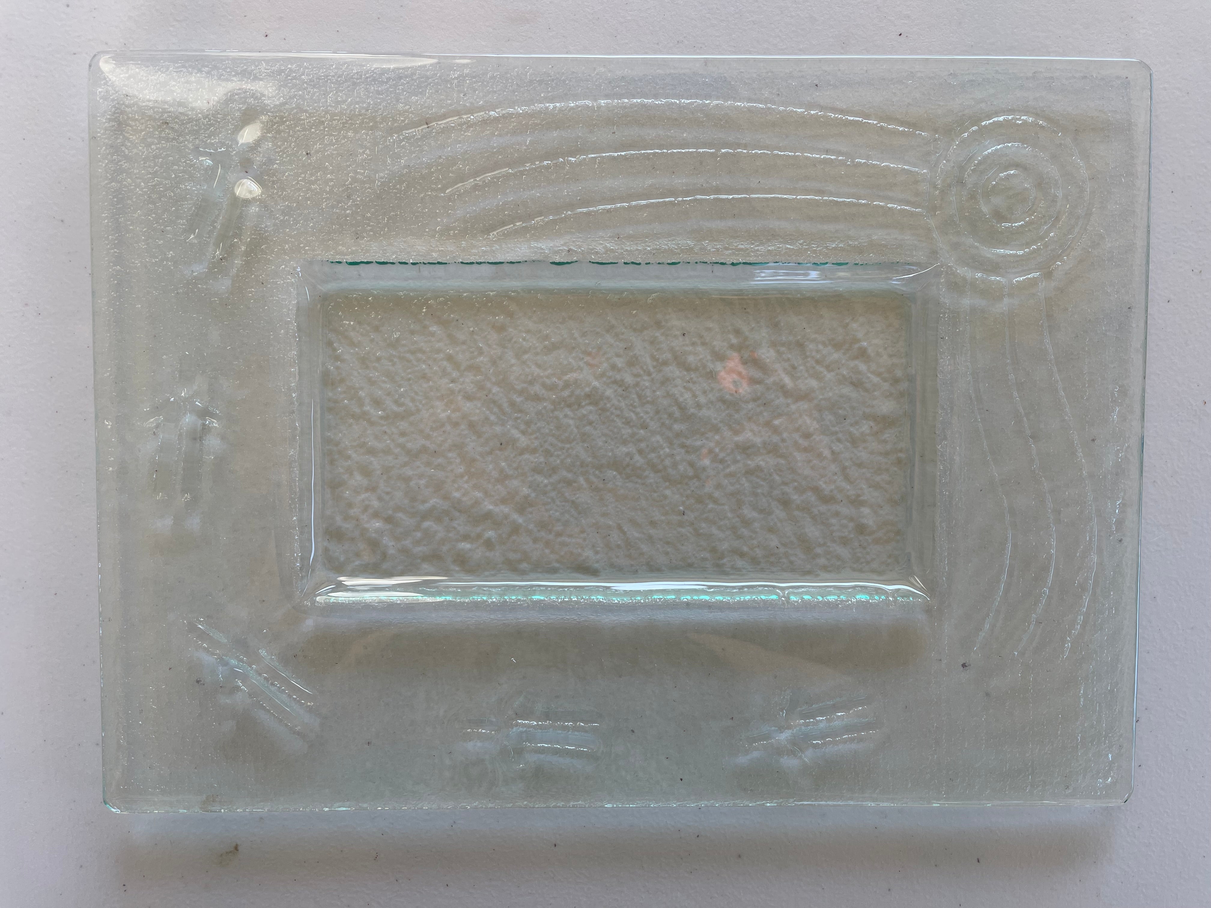 Glass Platter - Kangaroo Tracks