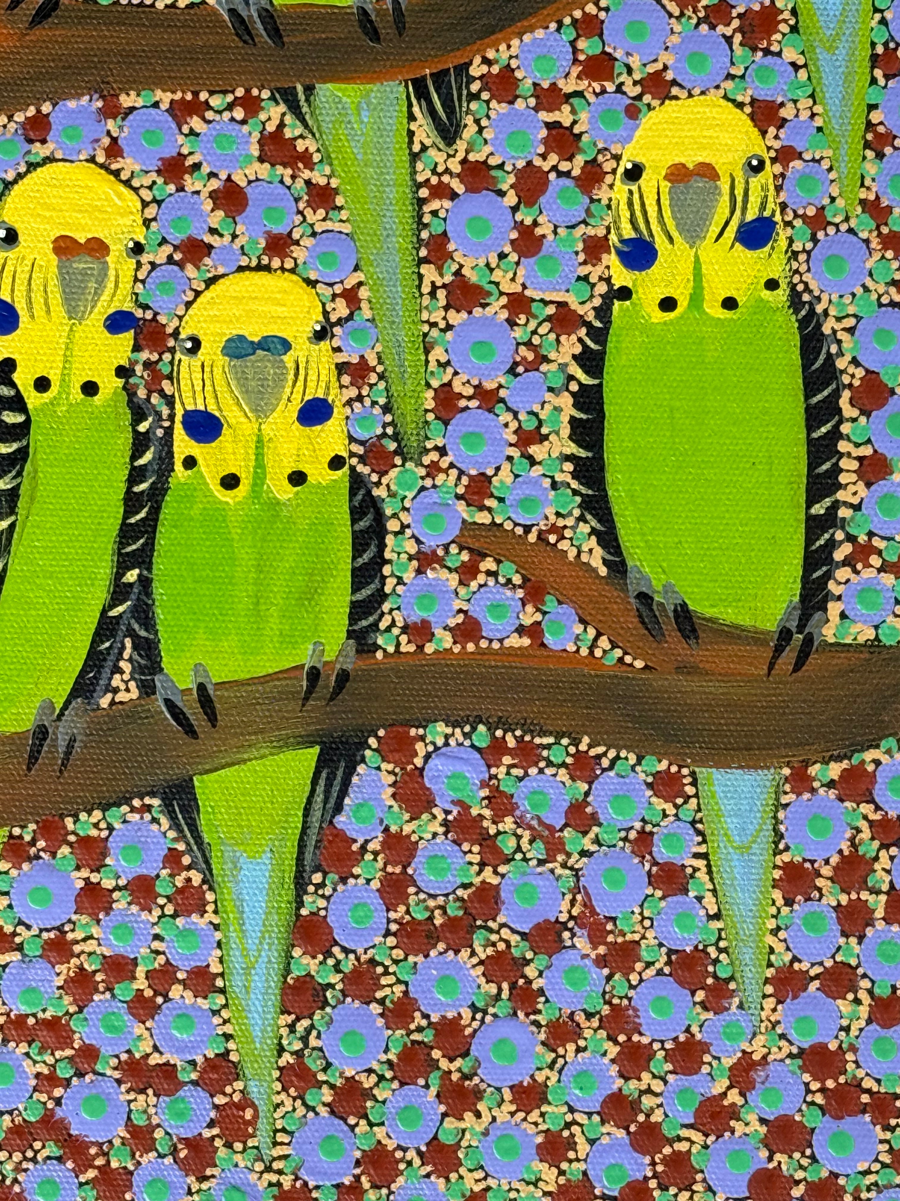 Kathleen Buzzacott - Budgies .88-4