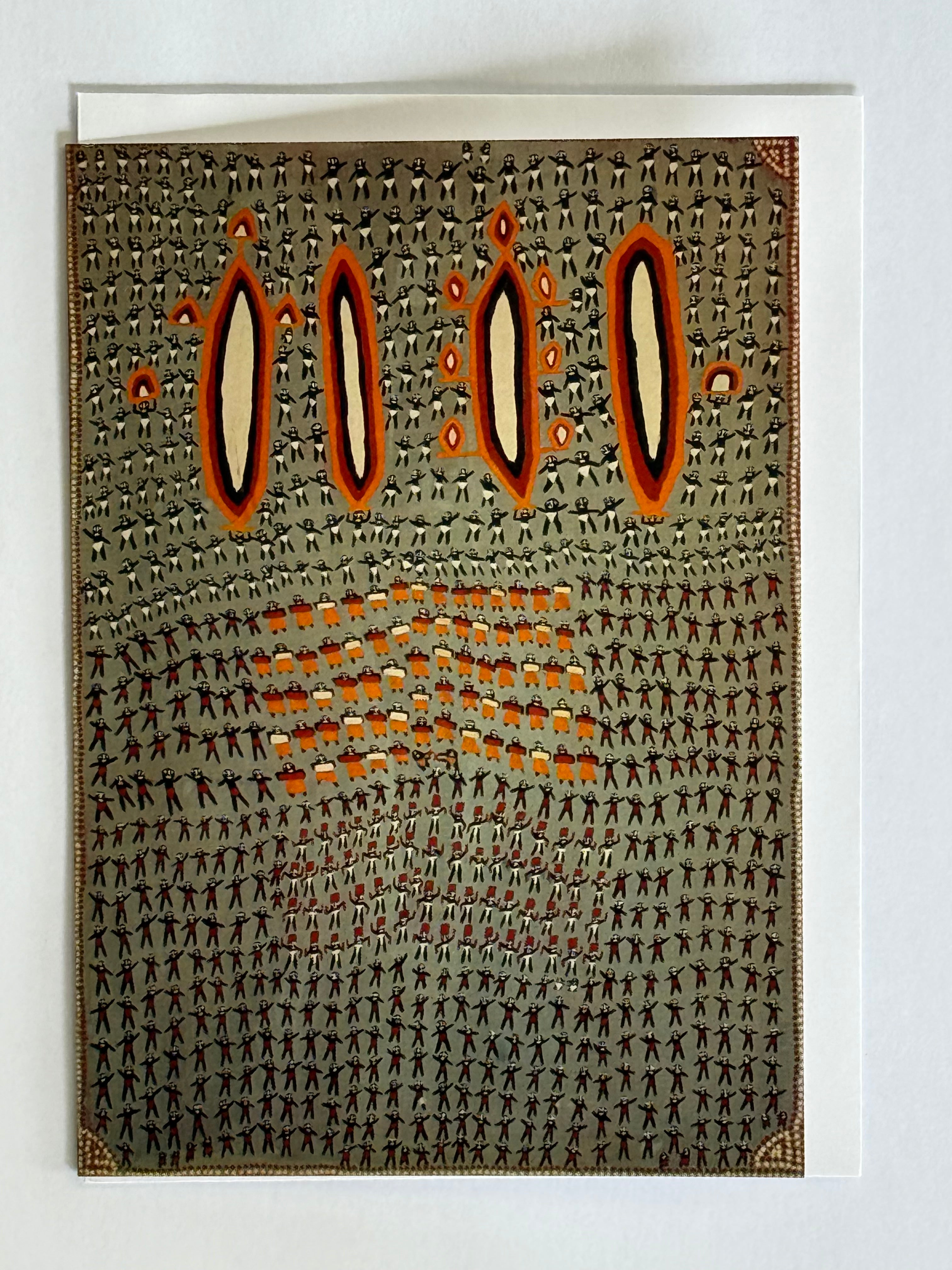 Greeting Card - Alan Griffiths - Warmun Art Centre
