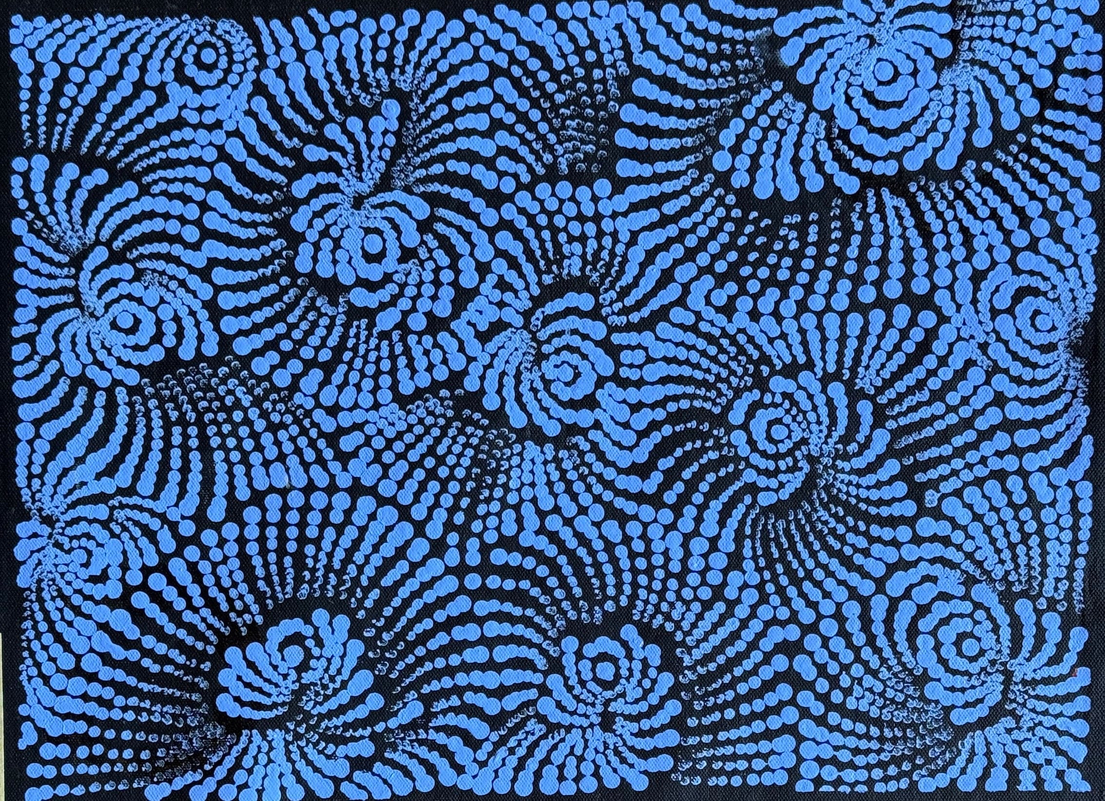 Maria Nampijinpa Brown - Flying Ants Dreaming .35-5