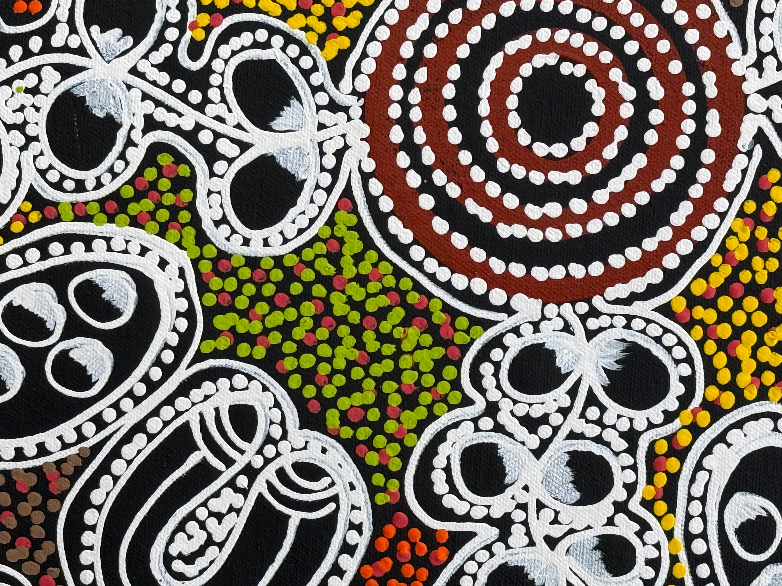 Lanita Numina - My Country Women Collect Bush Tuckers - 53x38cm .13-22