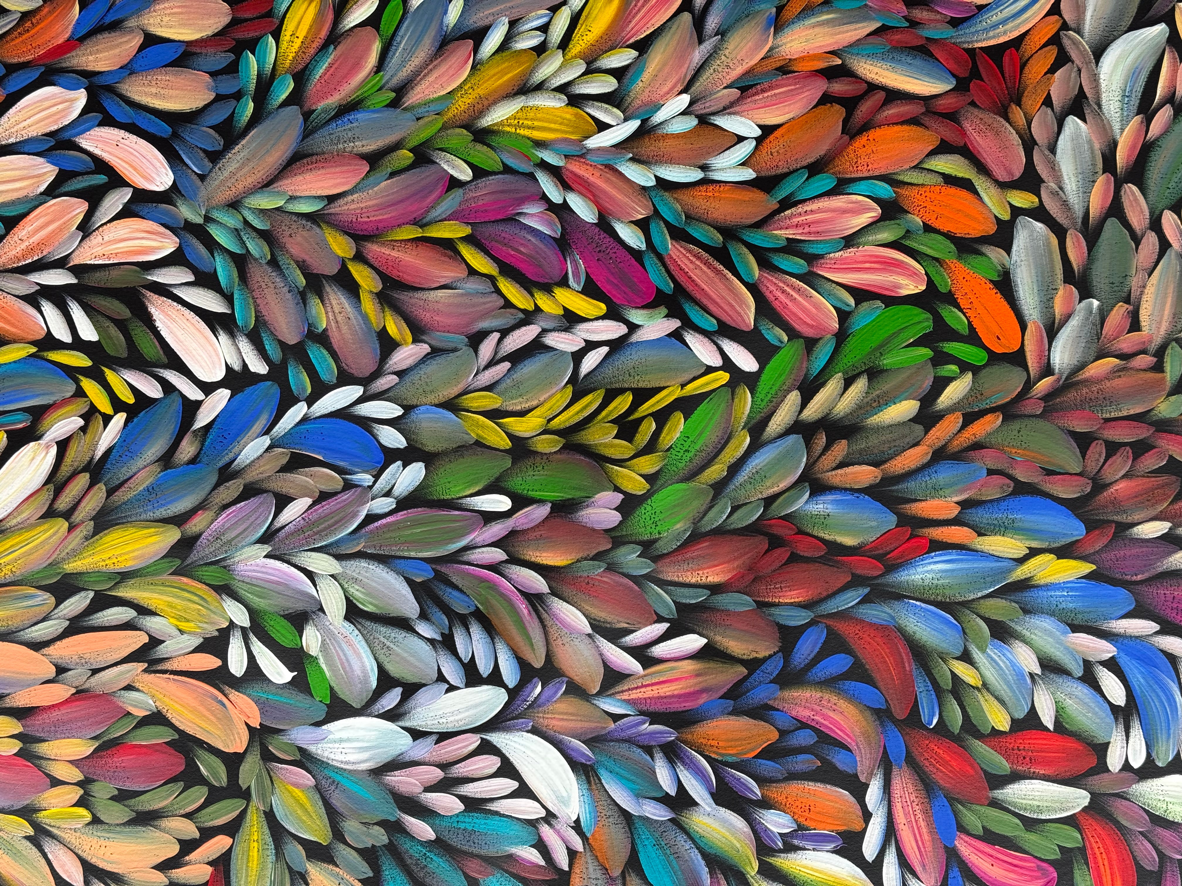 Louise Numina Napananka - Bush Medicine Leaves .75-1