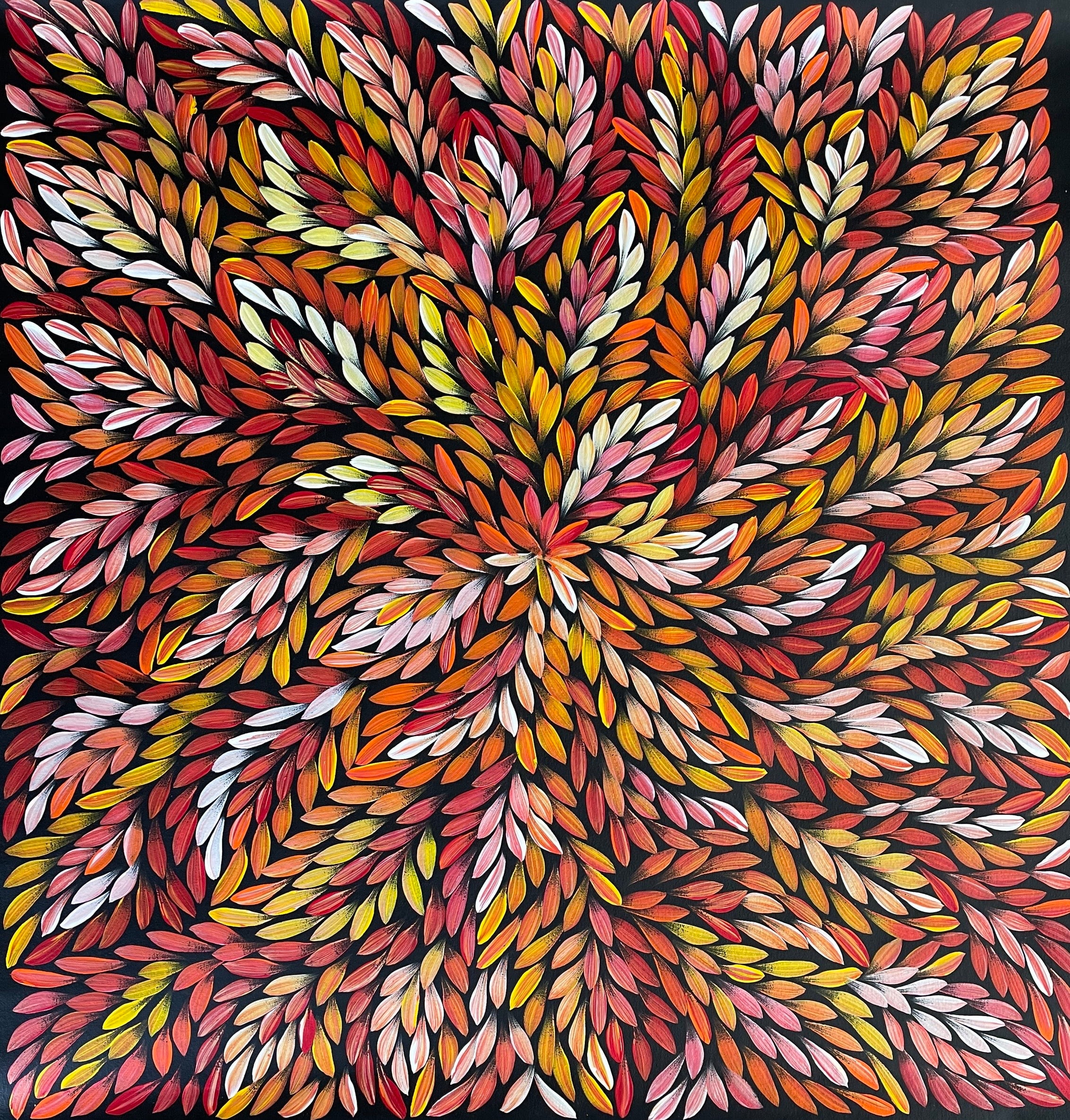 Jacinta Numina - Bush Medicine Leaves - 96x93cm .67-1