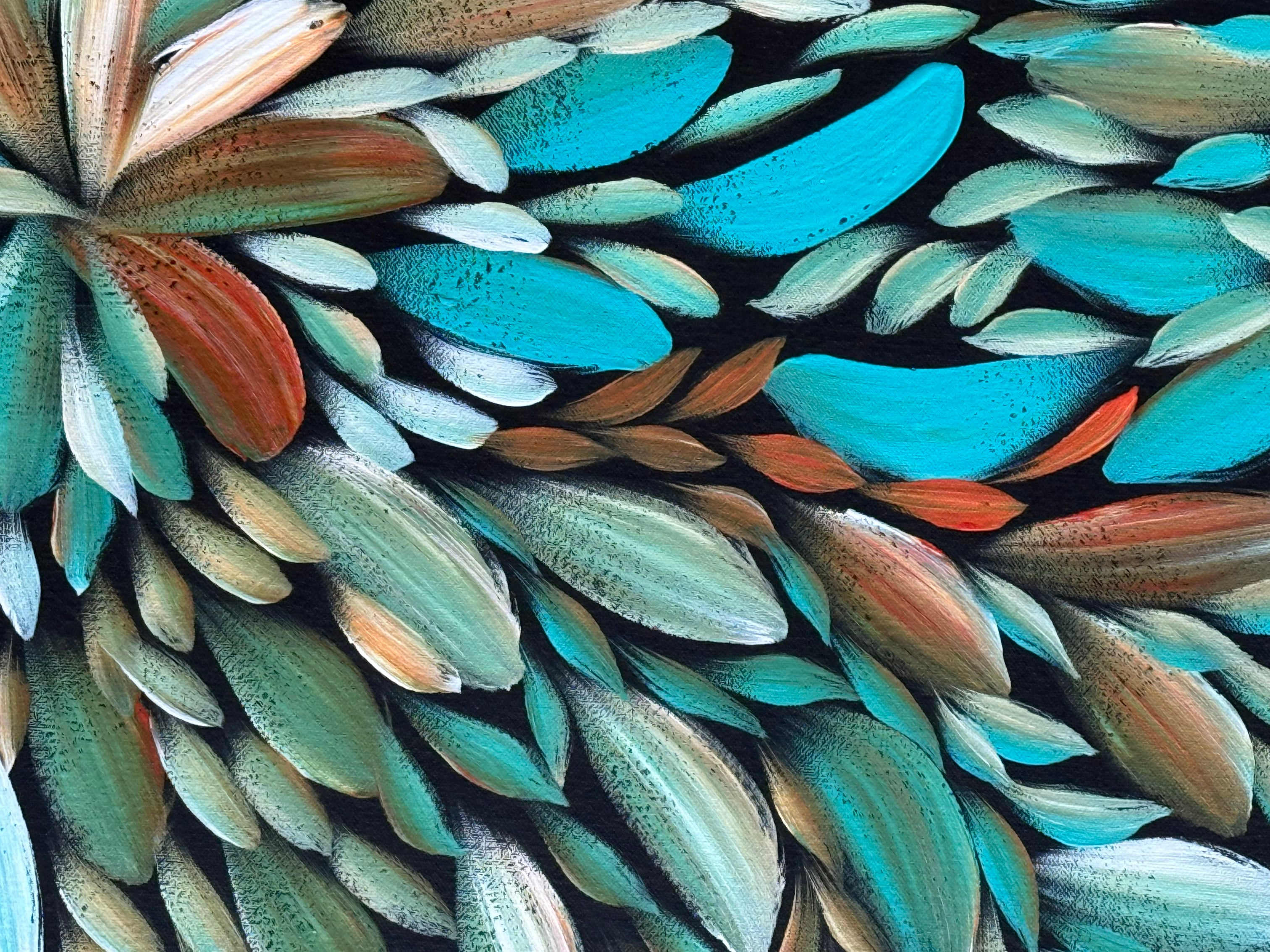 Louise Numina Napananka - Bush Medicine Leaves .41-17