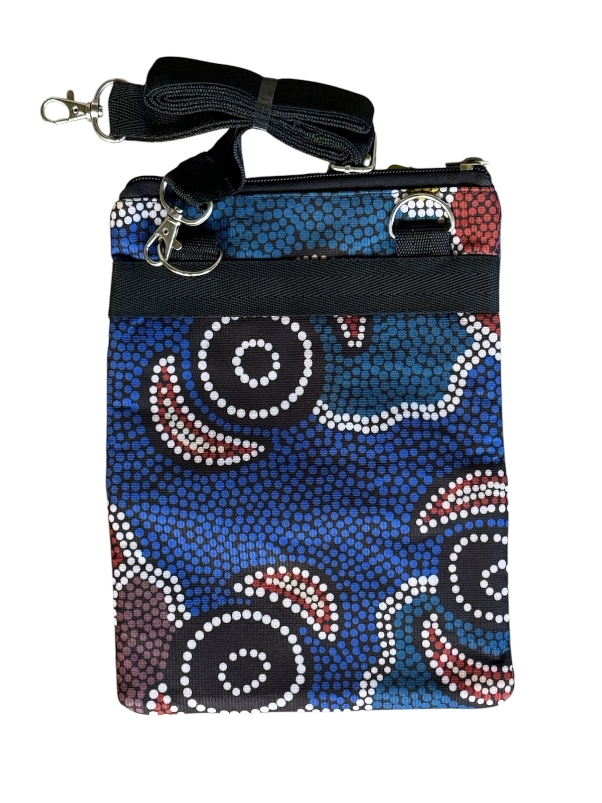 3 Zip Shoulder Bag - Stephen Hogarth - 82% Recycled Plastic
