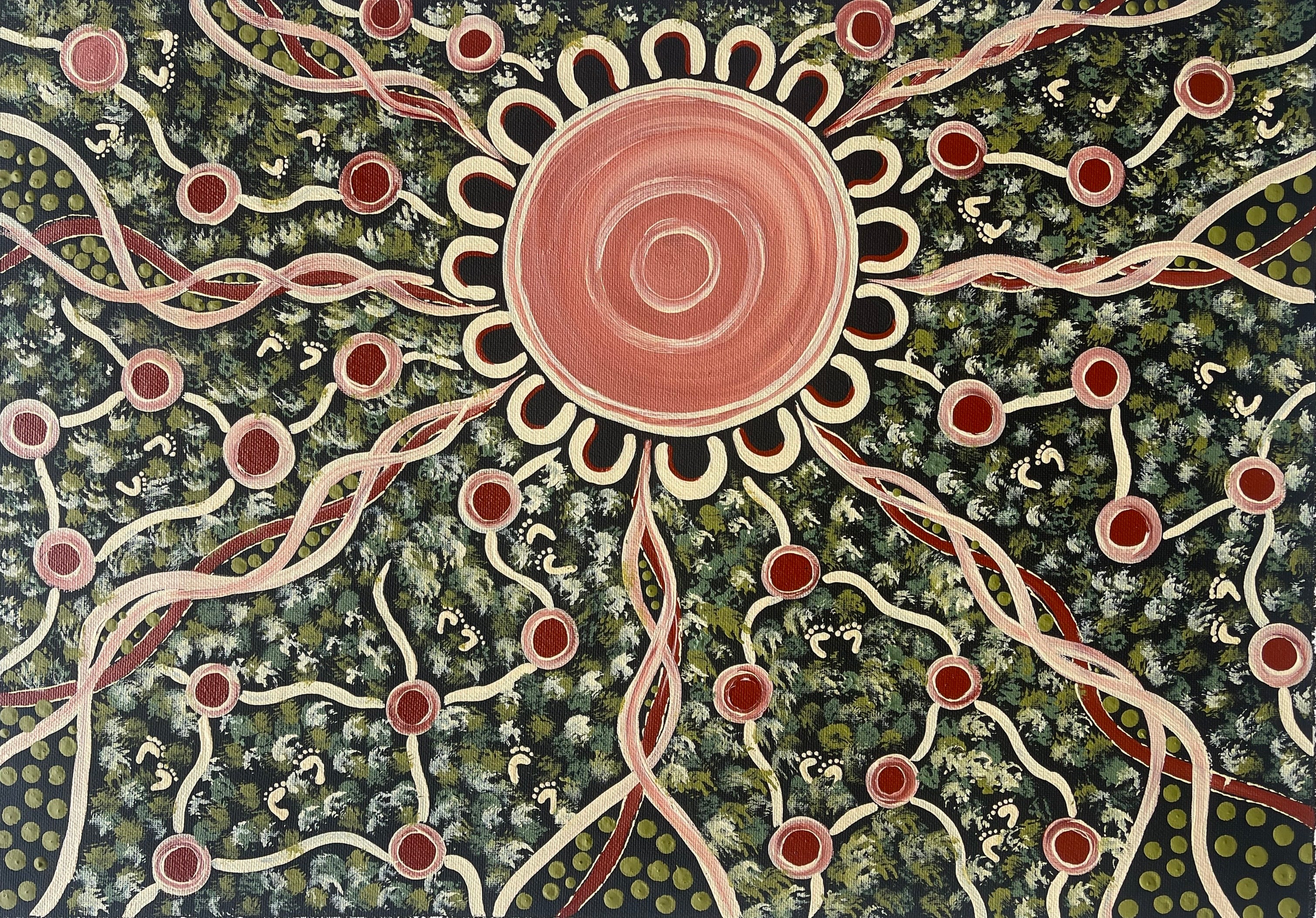 Deidre Burgoyne Rosier - Walk About with Families and Gatherings .34-12