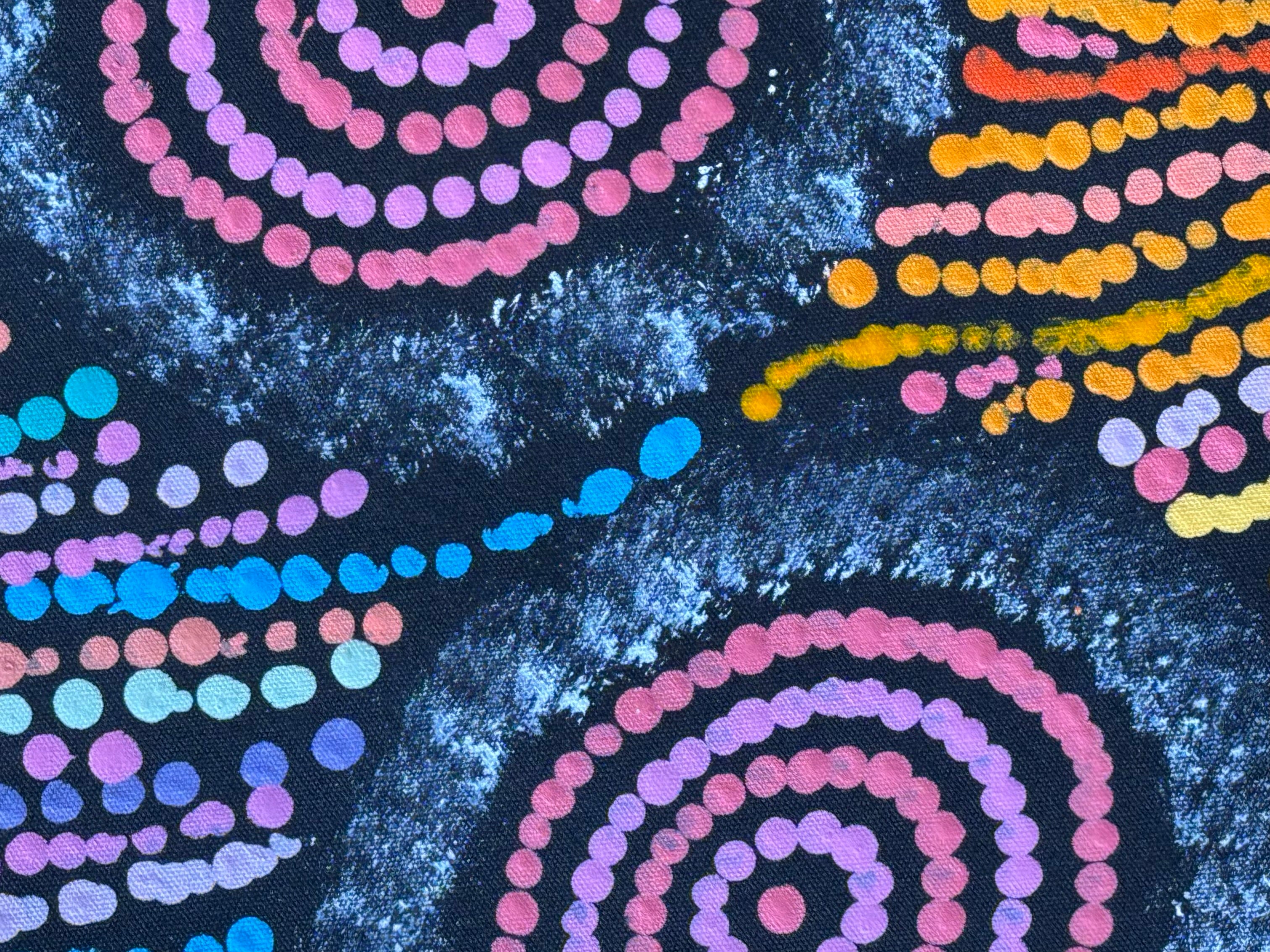 Maria Nampijinpa Brown - Seven Sisters Dreaming .48-4