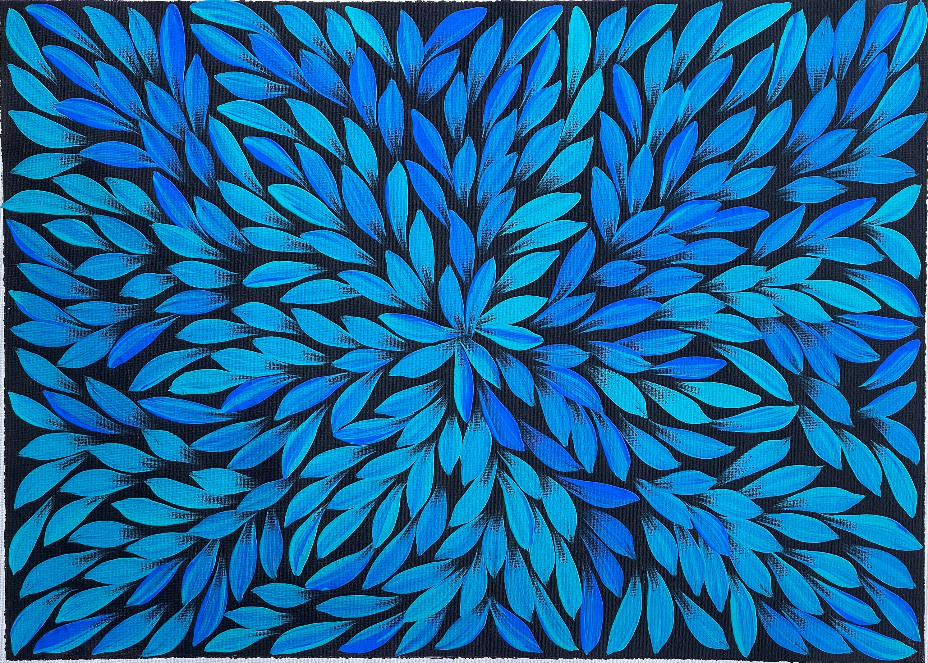 Jacinta Numina - Bush Medicine Leaves - 38x53cm .39-15