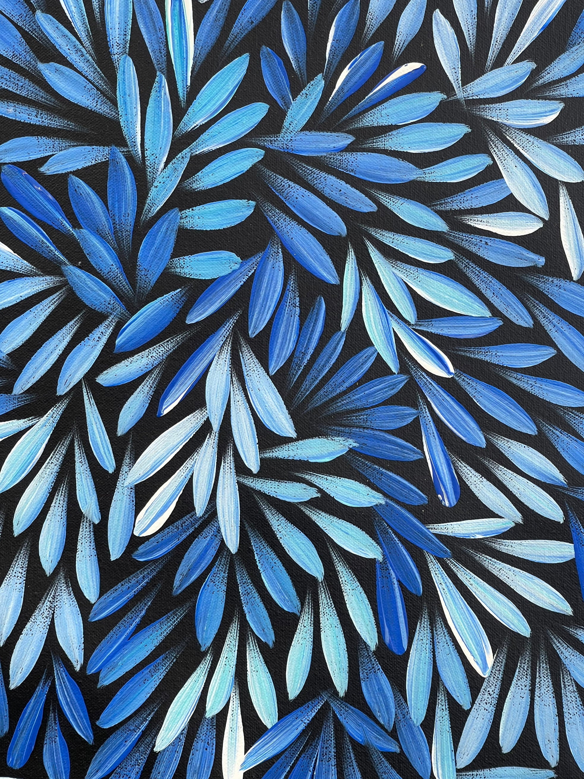 Sharon Numina - Bush Medicine Leaves - 58x60cm .28-6