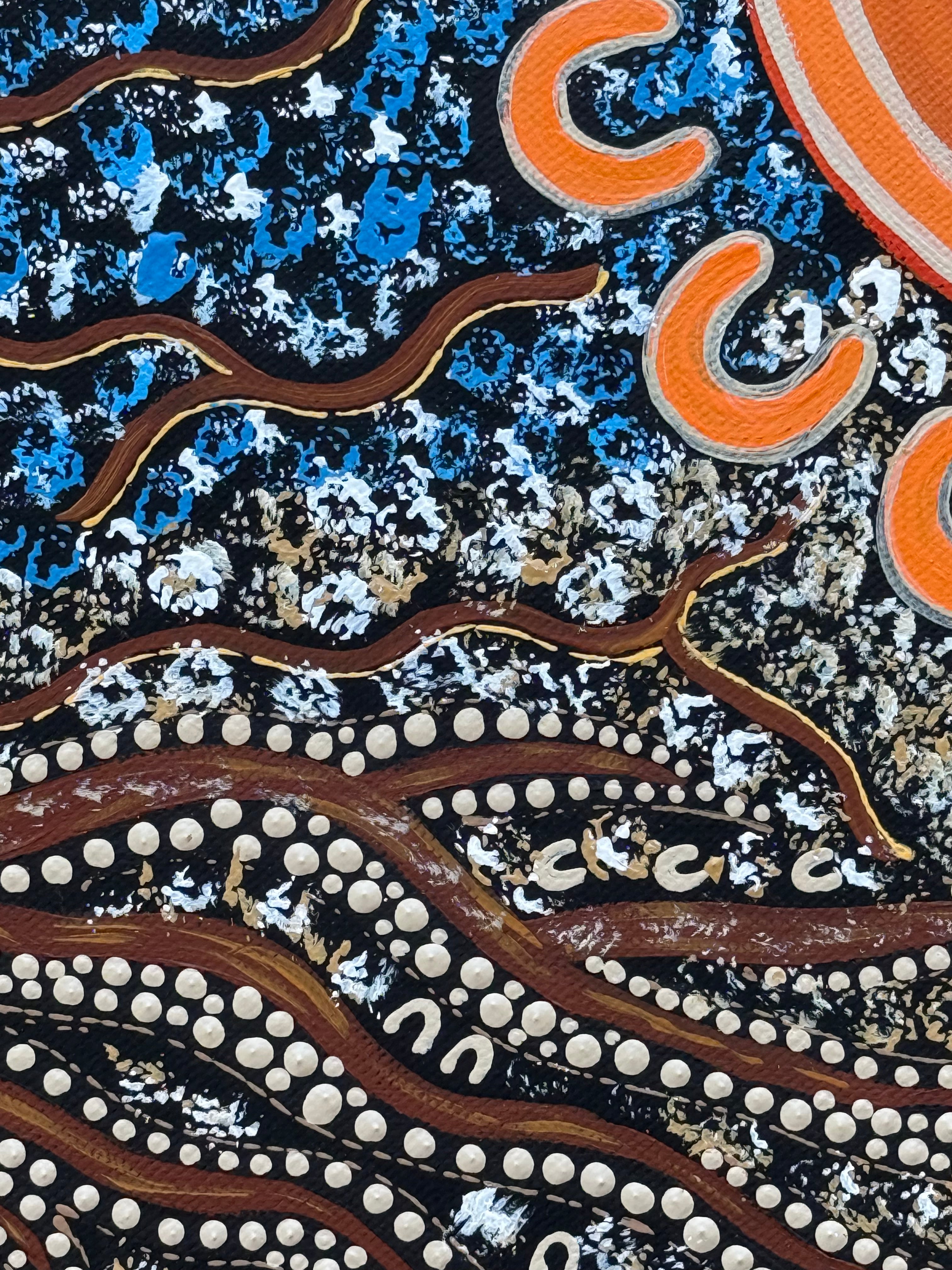 Deidre Burgoyne Rosier - Family Gatherings Near the Tree of Life .89-13 *pre-stretched*