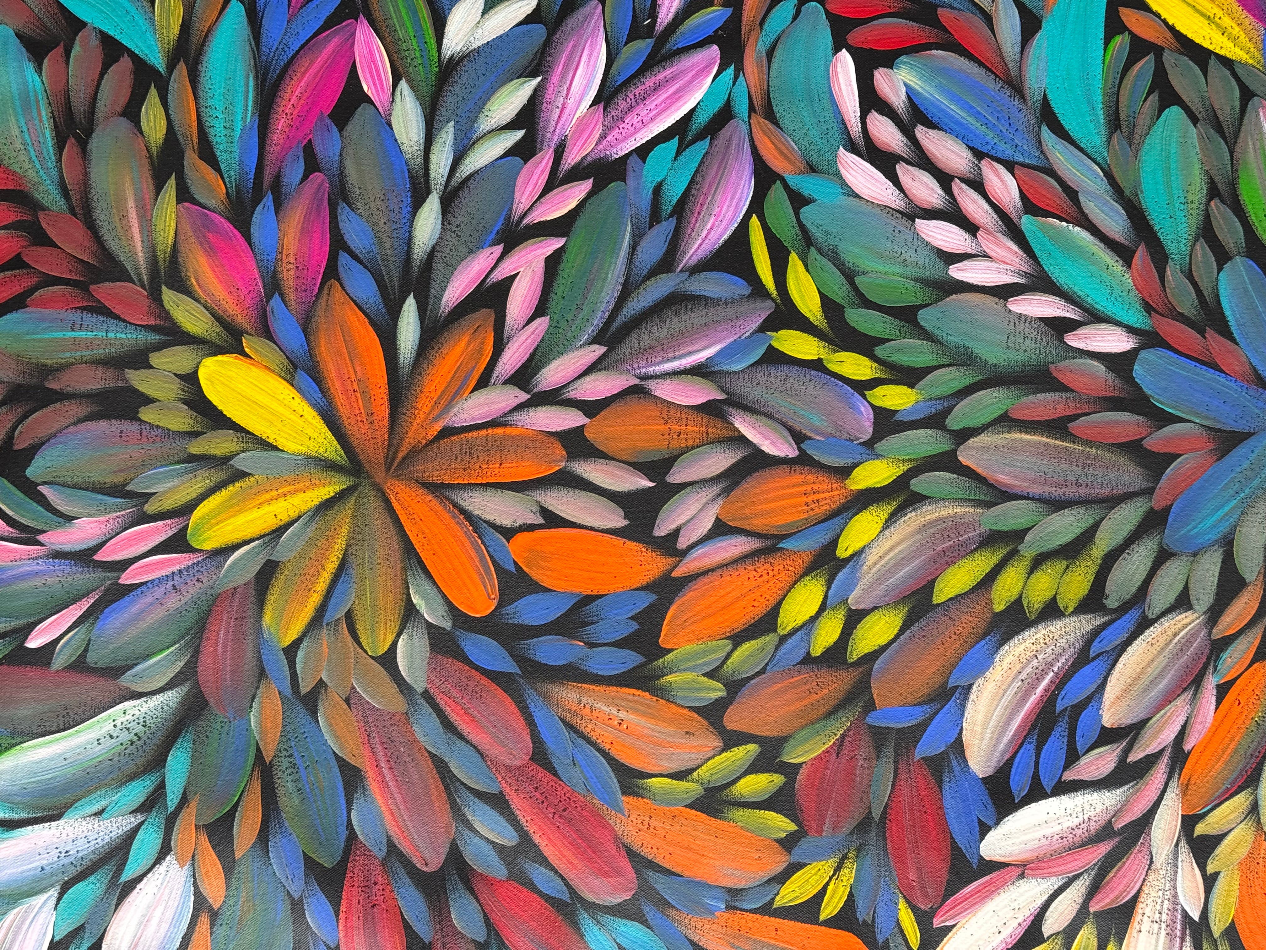 Louise Numina Napananka - Bush Medicine Leaves .09-8