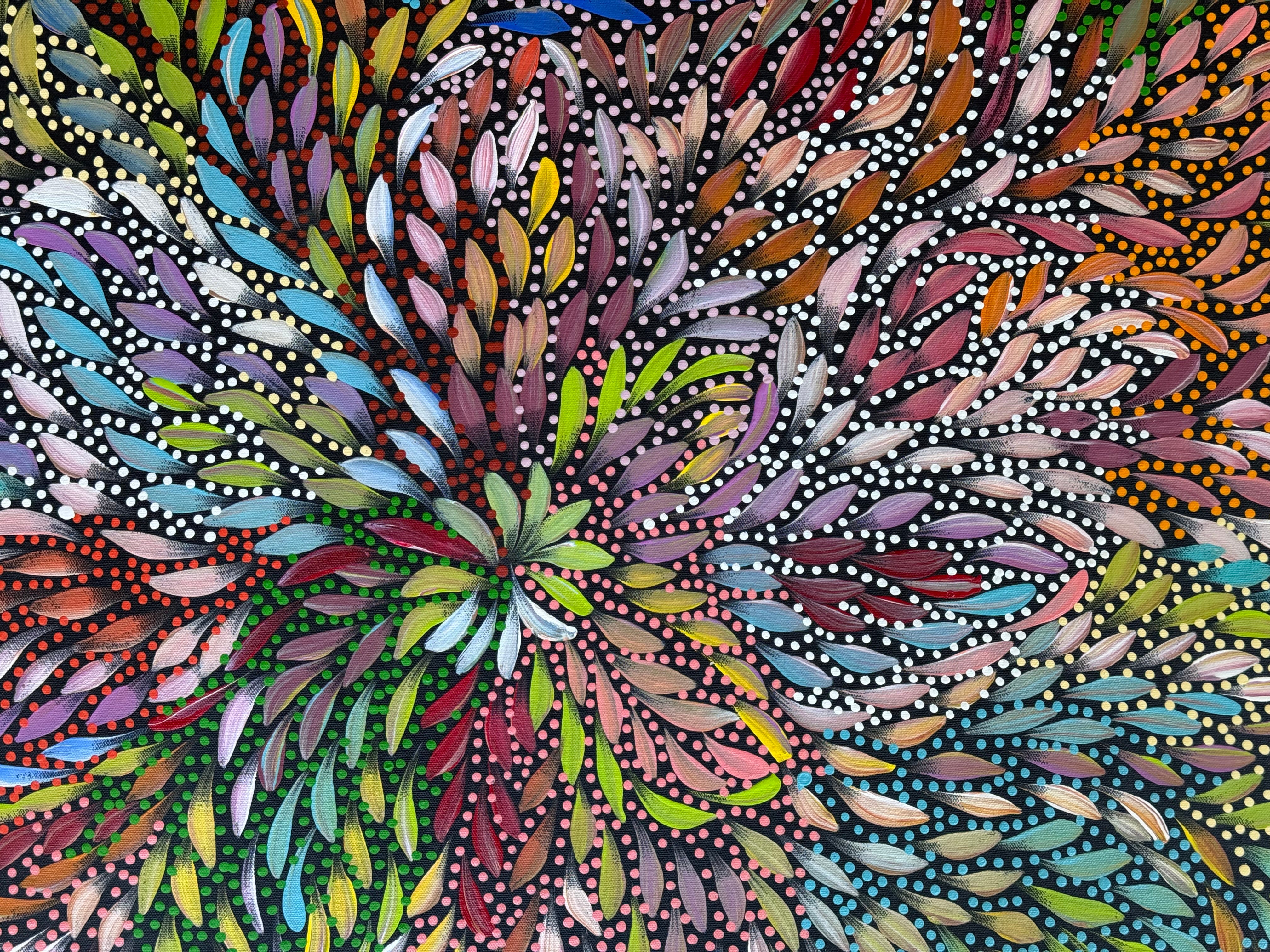 Caroline Numina - Seeded Bush Medicine Leaves .91-13