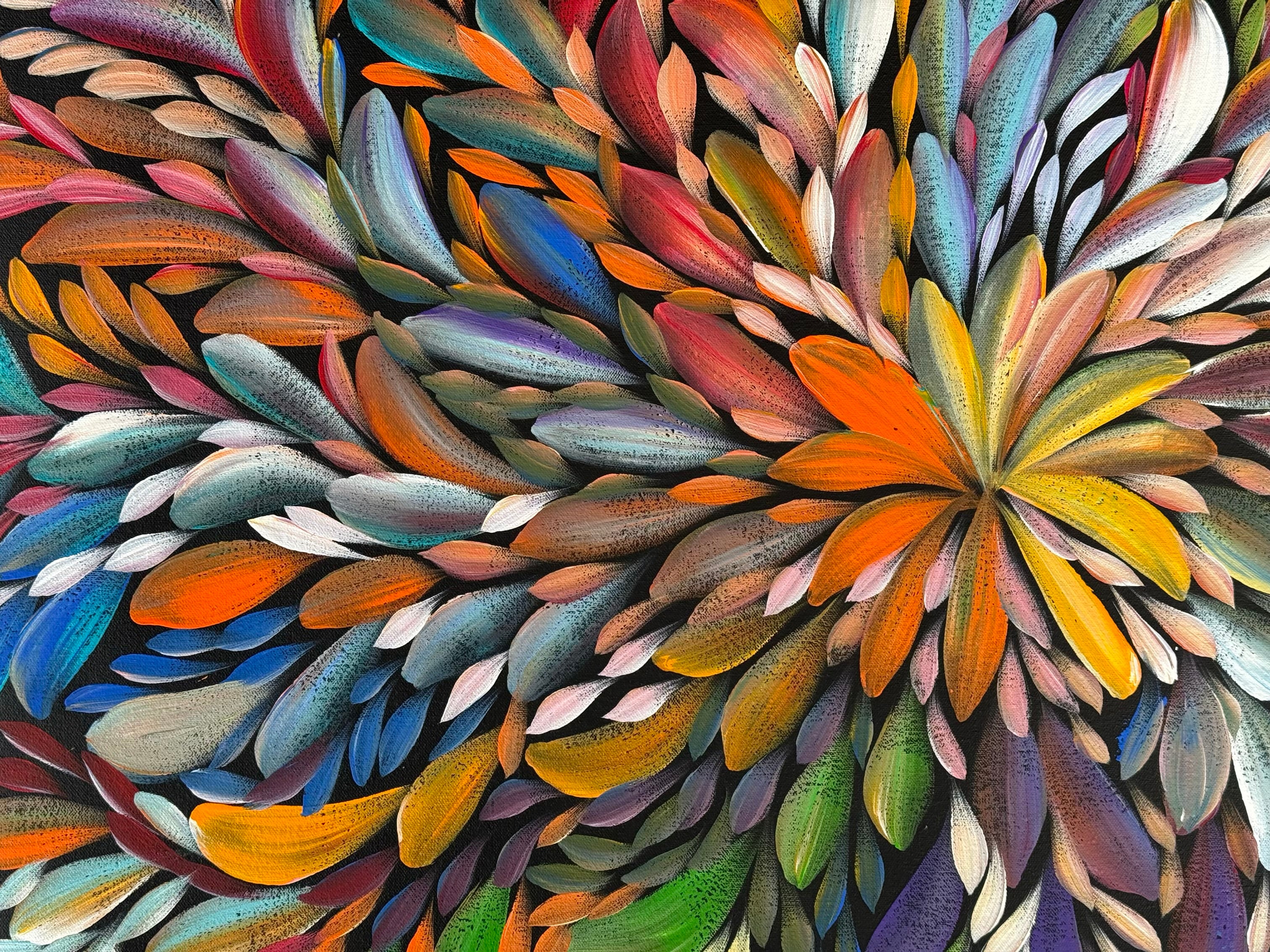 Louise Numina Napananka - Bush Medicine Leaves .65-5