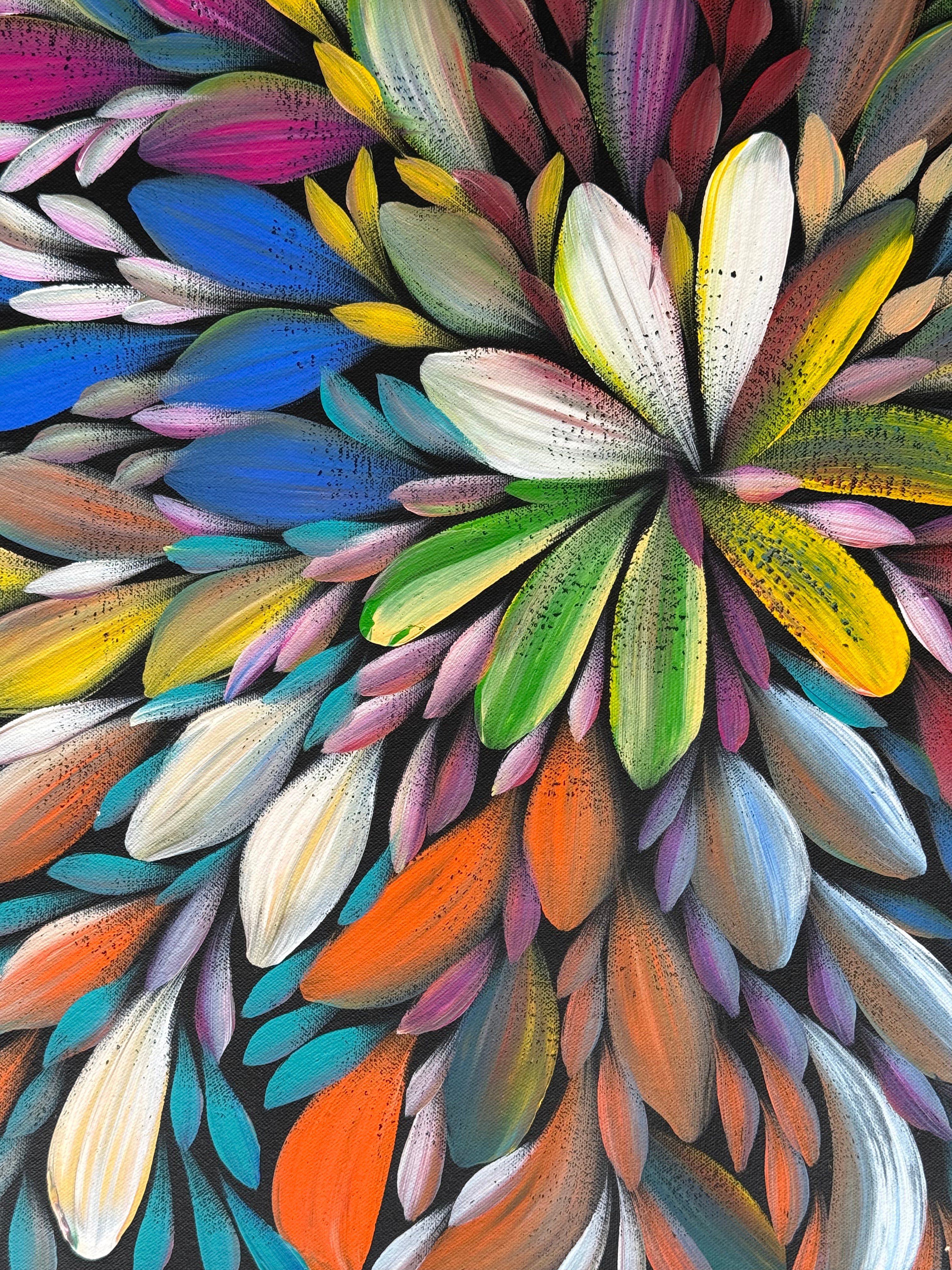 Louise Numina Napananka - Bush Medicine Leaves .75-4