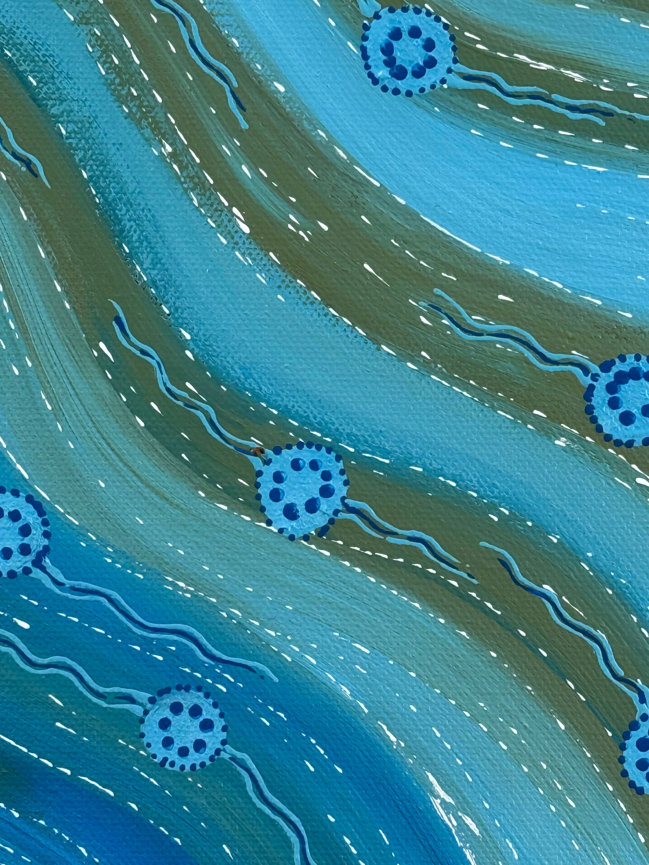 Deidre Burgoyne Rosier - Beautiful Water Dreams .39-9 *pre-stretched*