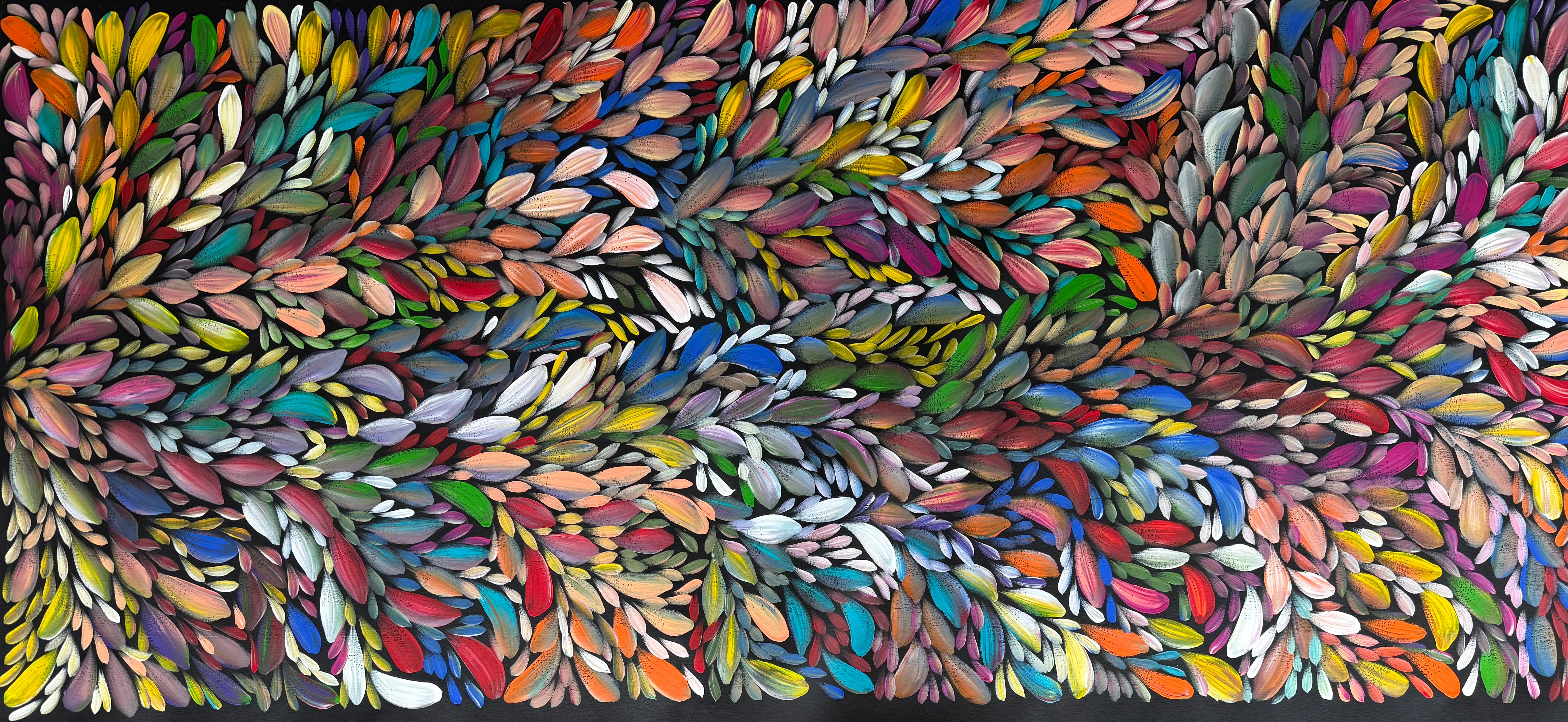 Louise Numina Napananka - Bush Medicine Leaves .75-1