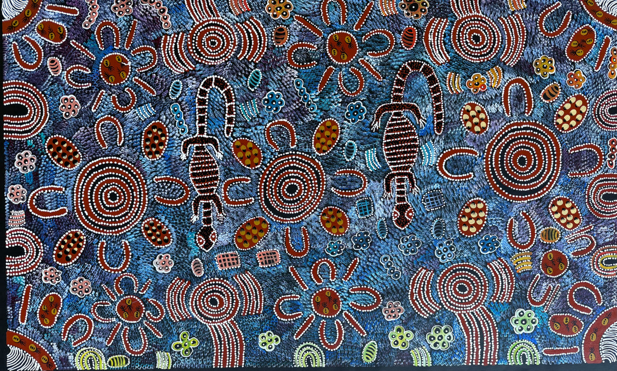 Lanita Numina - Women Collect Berries, Hunting Sand Goanna .47-4