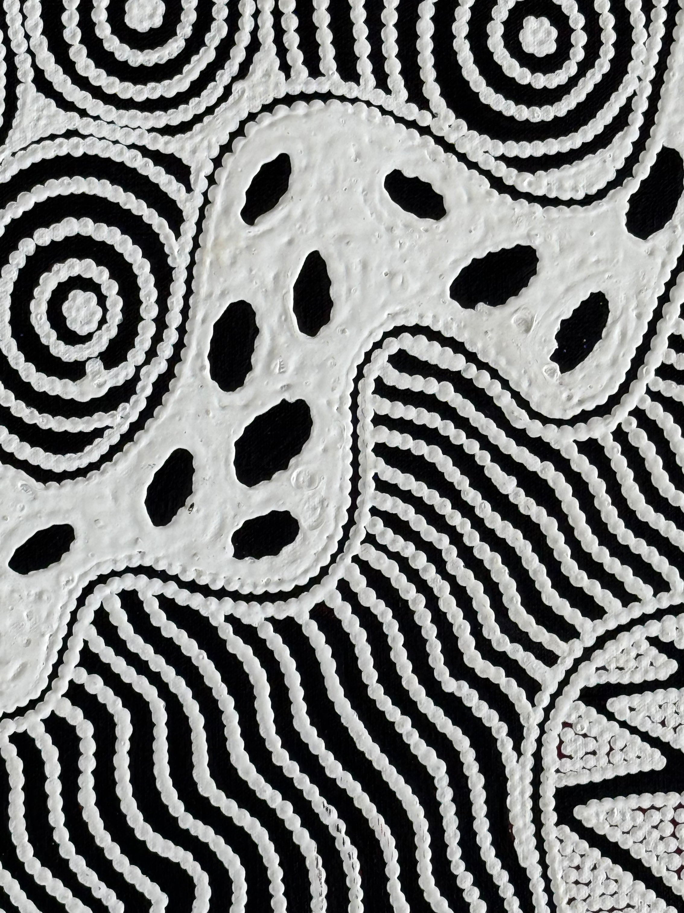 Ursula Napangardi Hudson - Pikilyi Jukurrpa (Vaughan Springs Dreaming)