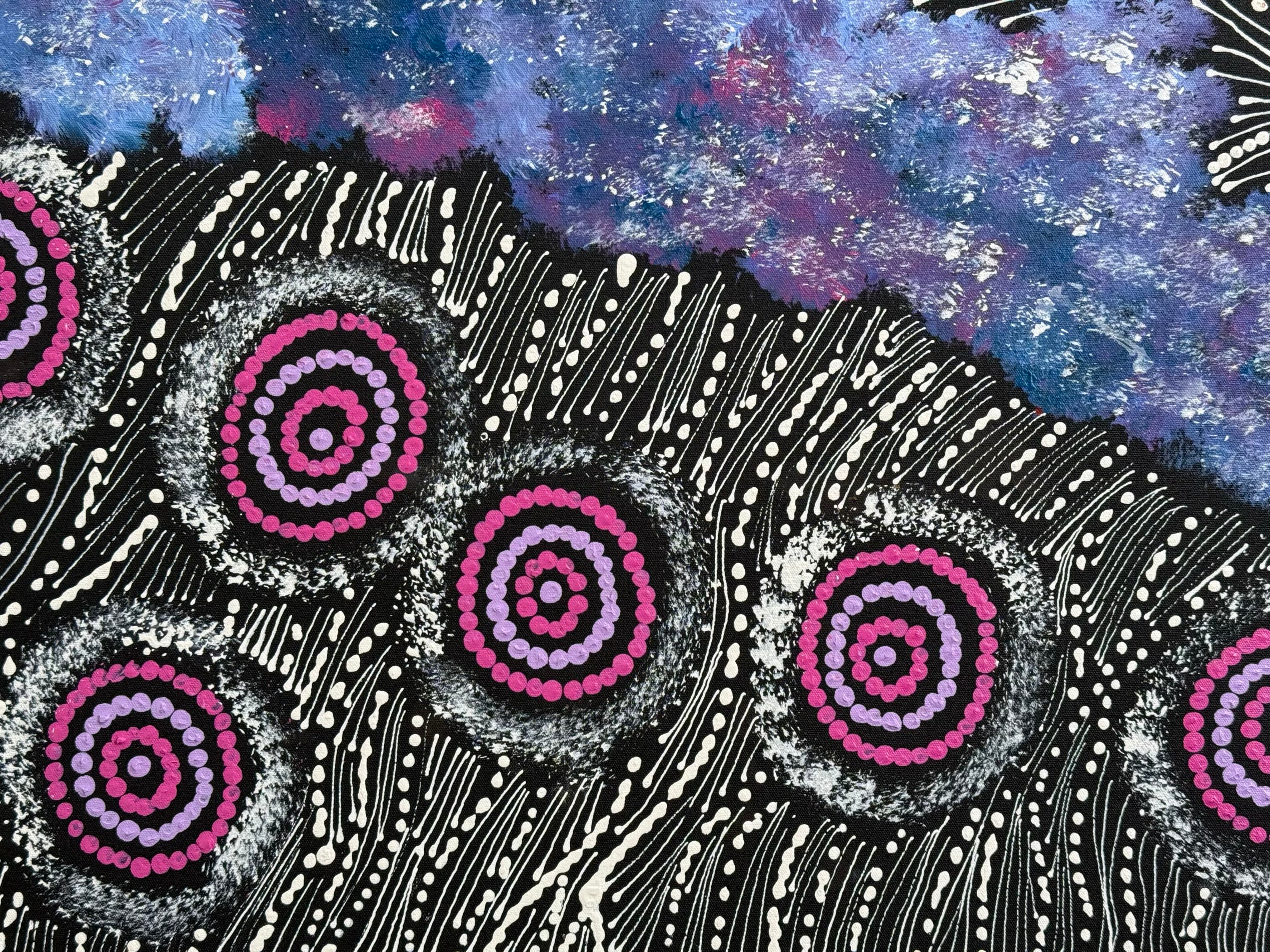 Maria Nampijinpa Brown - Seven Sisters Dreaming .63-1