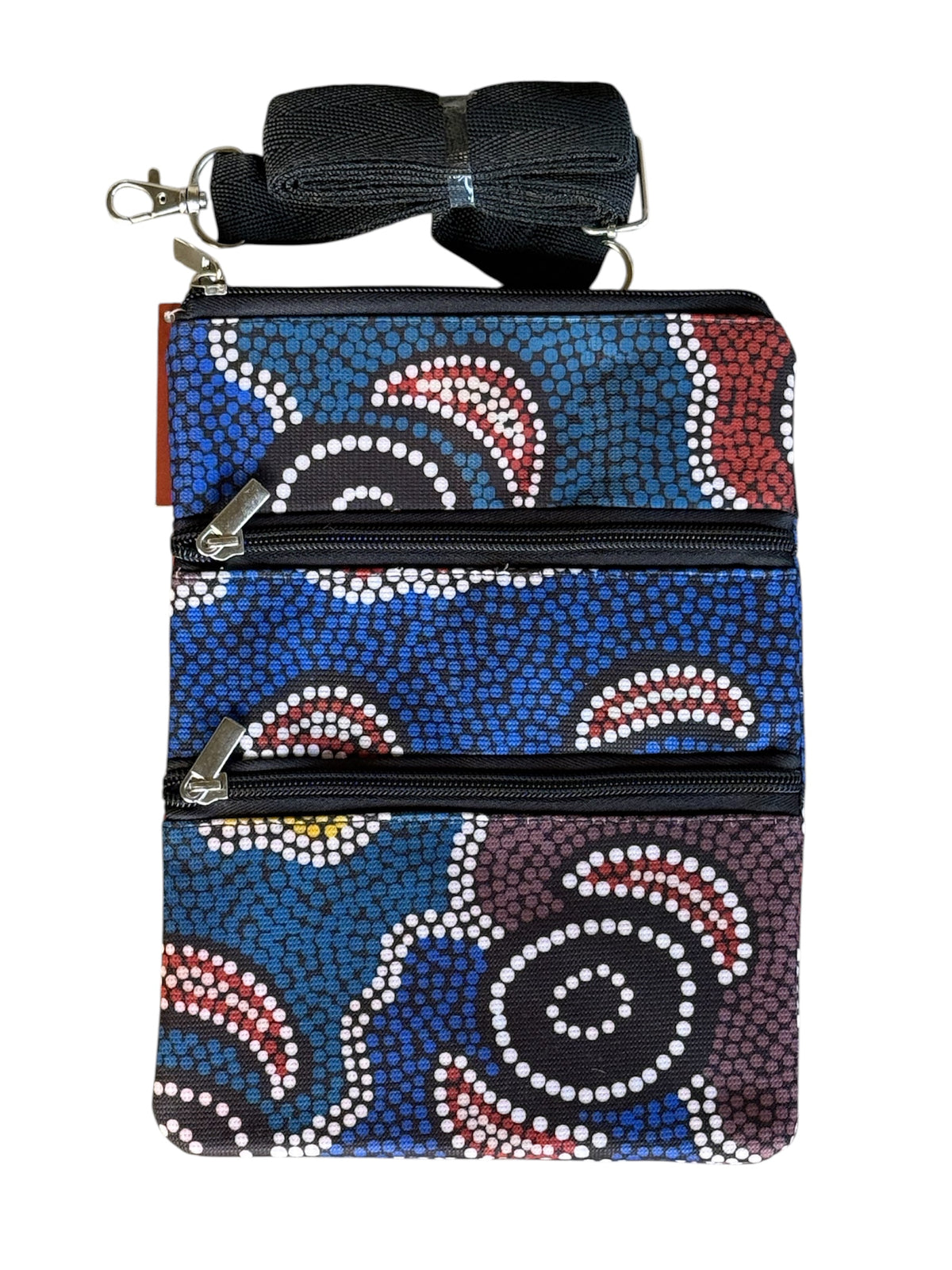 3 Zip Shoulder Bag - Stephen Hogarth - 82% Recycled Plastic