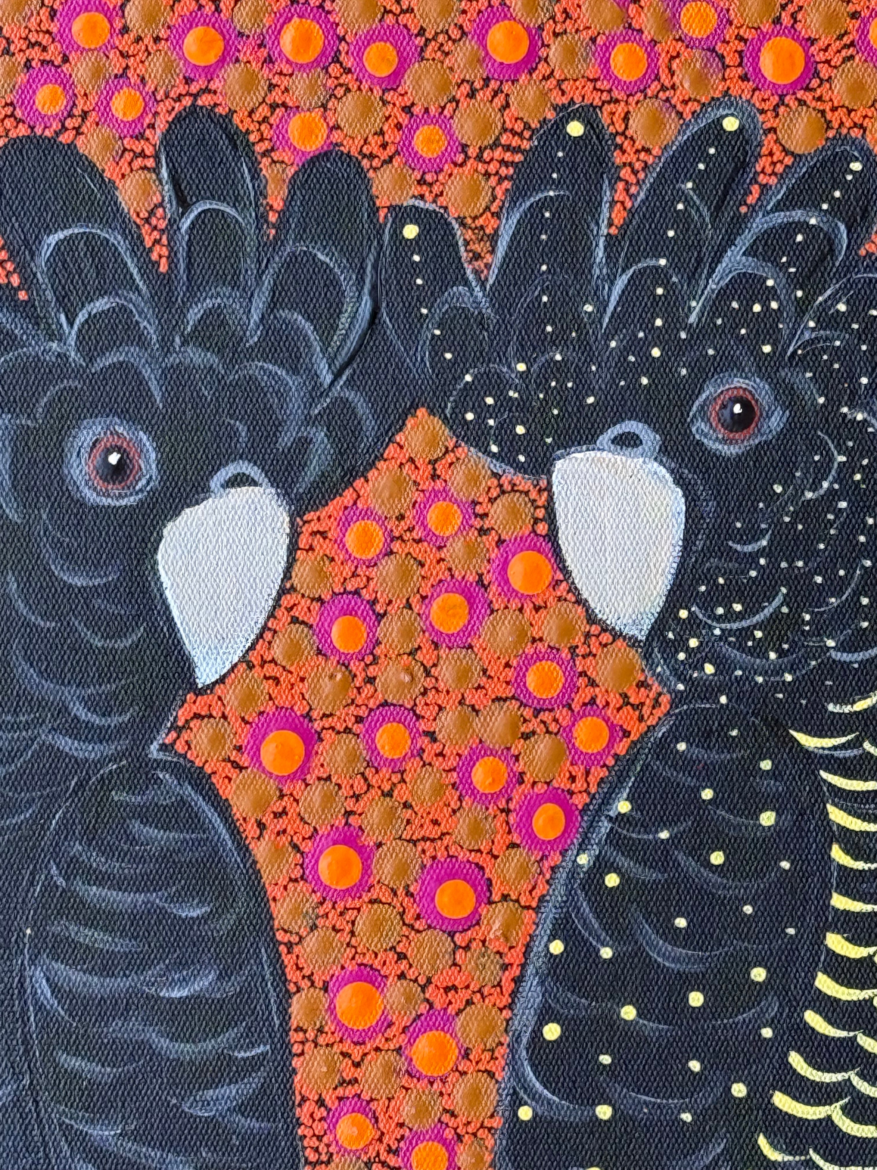 Kathleen Buzzacott - Redtail Black Cockatoos .93-6