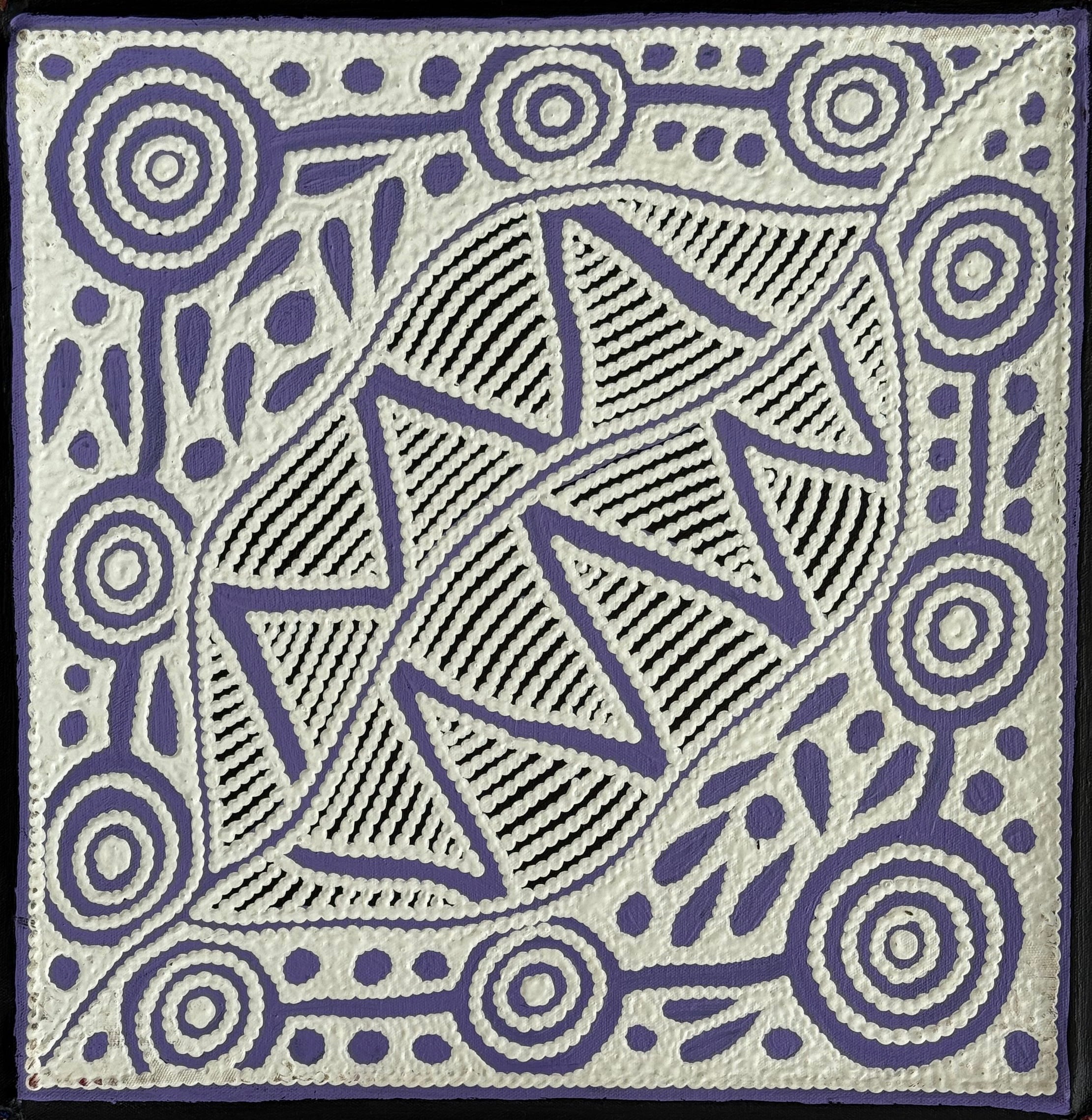 Ursula Napangardi Hudson - Pikilyi Jukurrpa (Vaughan Springs Dreaming)