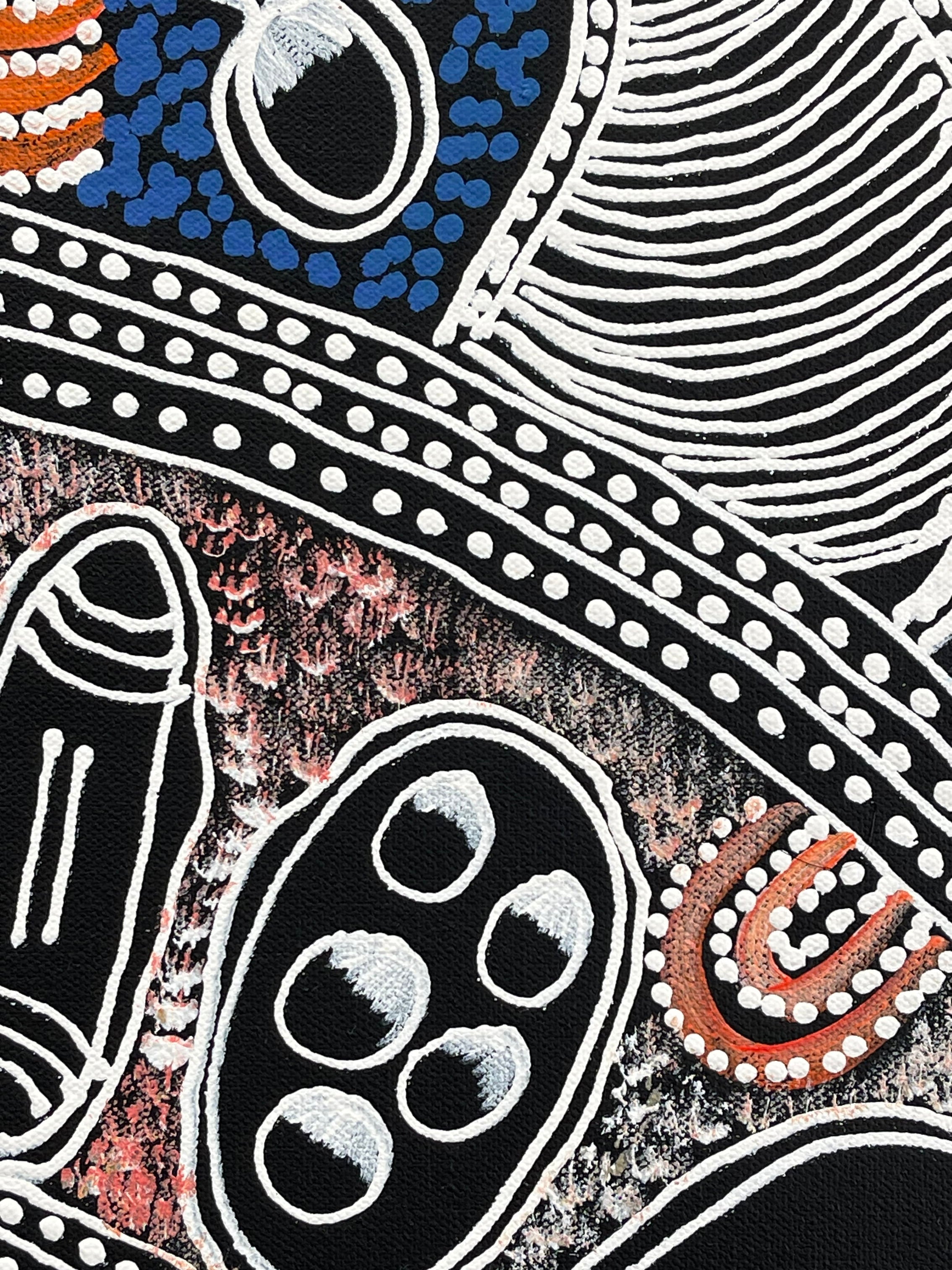 Lanita Numina - My Country Women Collecting Bushtucker - 94x96cm .56-12