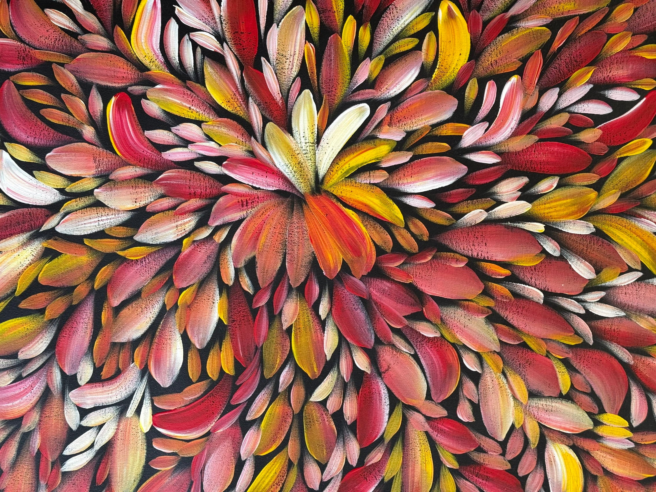 Louise Numina Napananka - Bush Medicine Leaves - 121x93cm .00-13