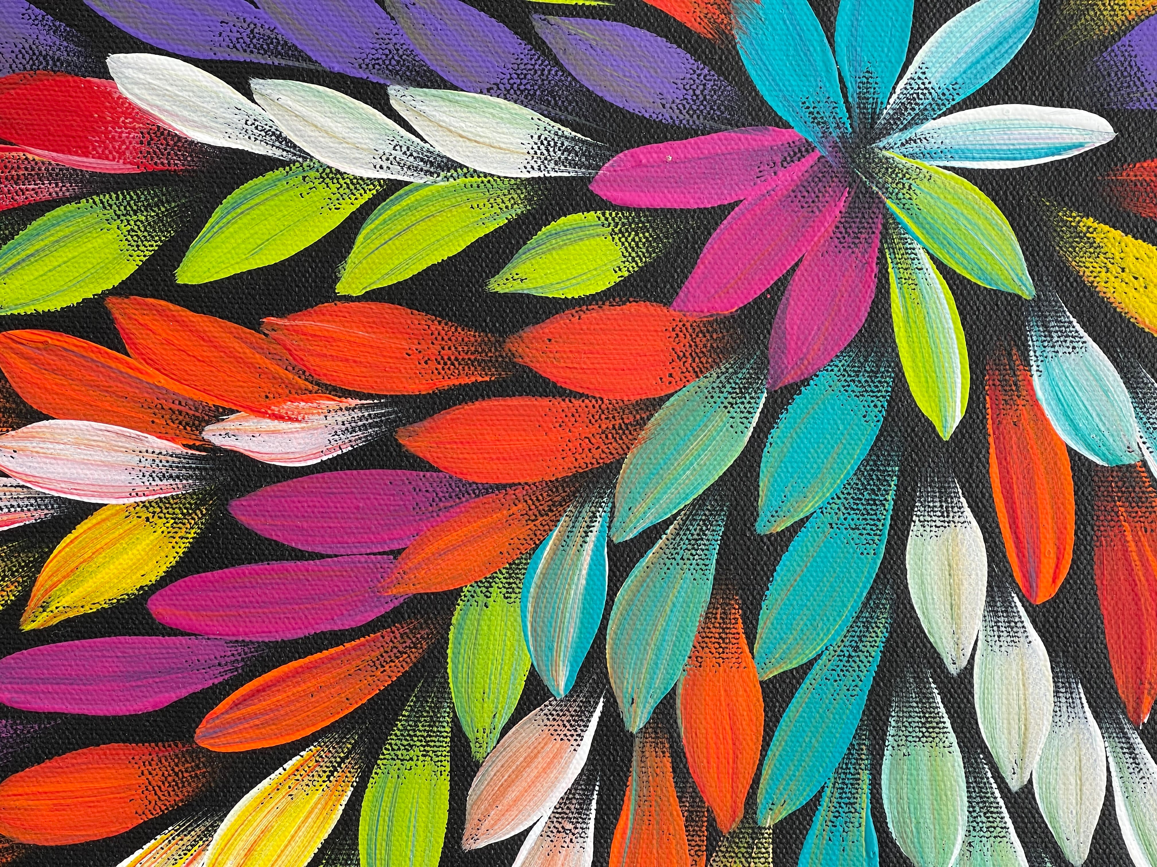 Jacinta Numina Waugh - Bush Medicine Leaves - 36x52cm .57-2