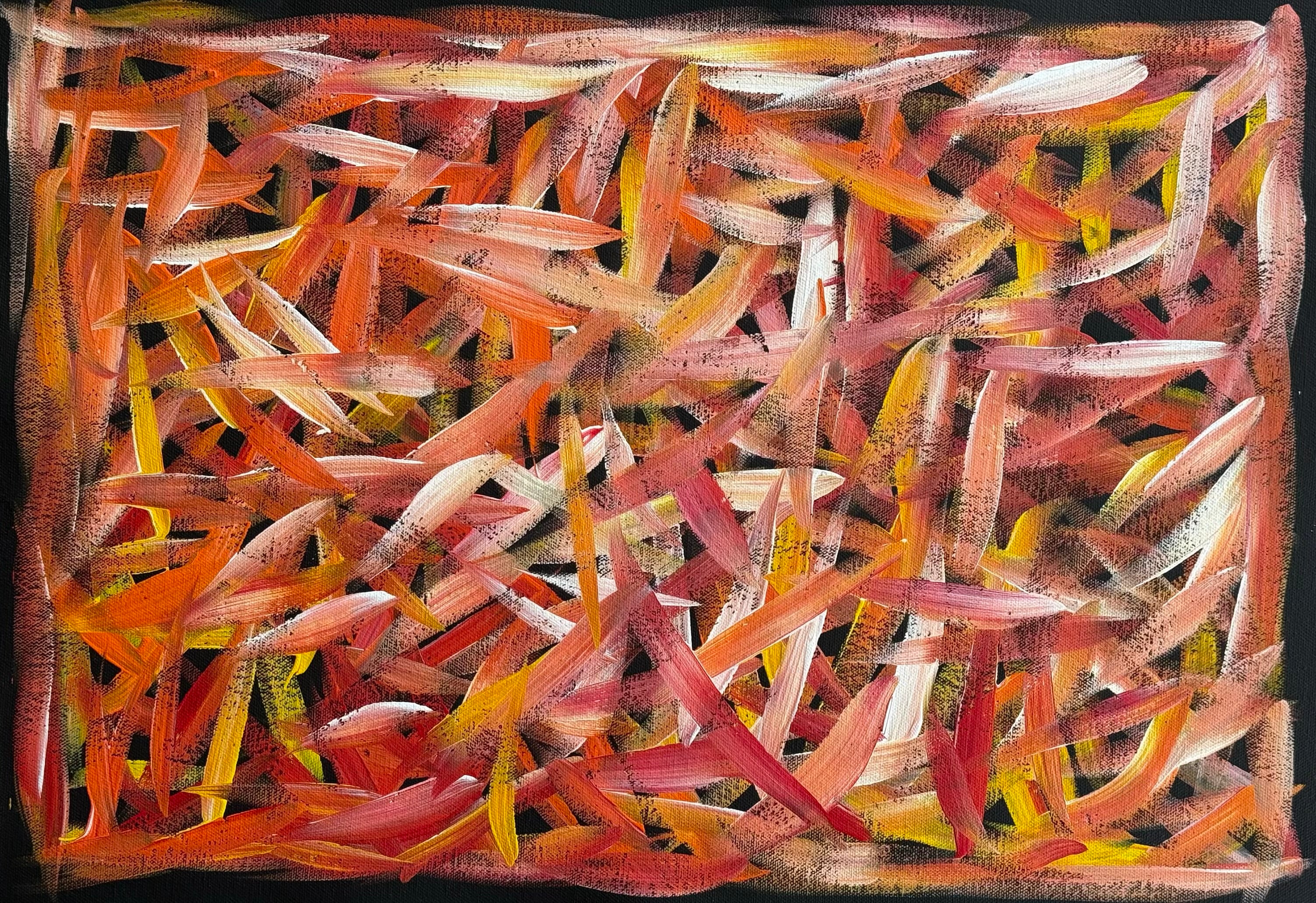 Louise Numina Napananka - Spinifex Grass .60-43