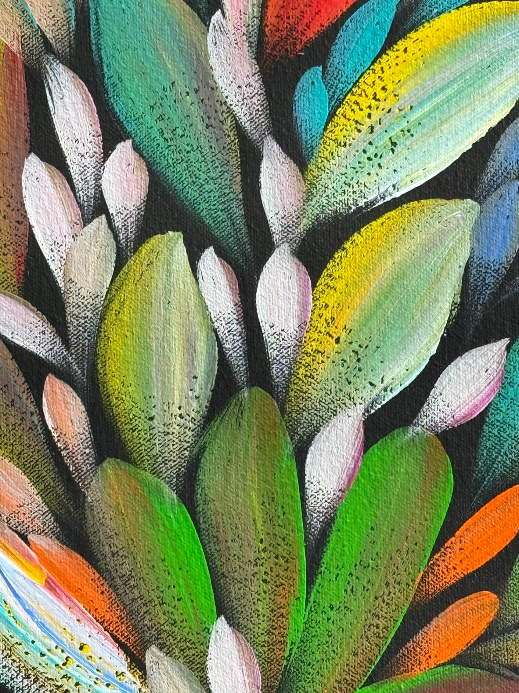 Louise Numina Napananka - Bush Medicine Leaves .49-12