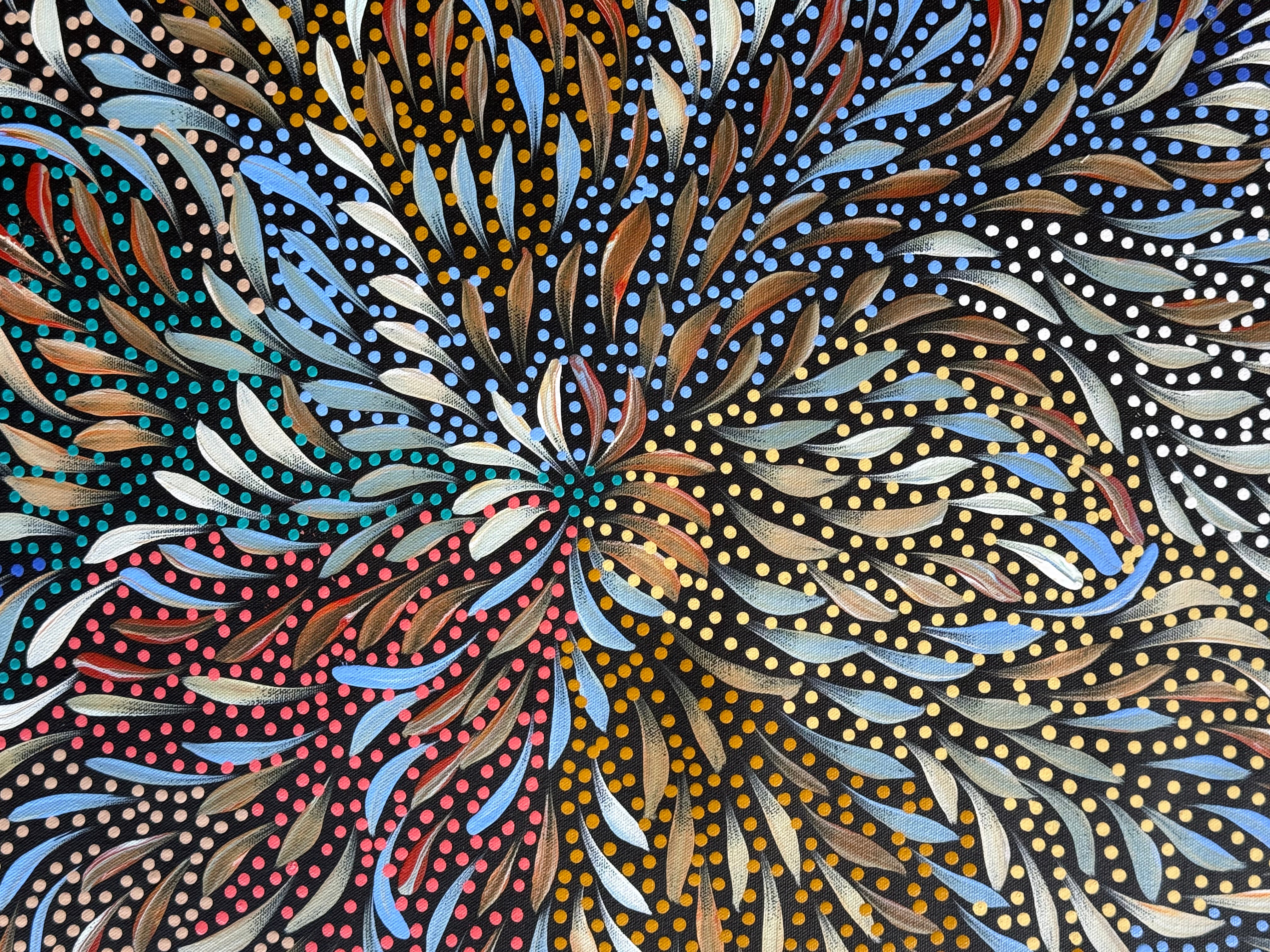 Caroline Numina - Seeded Bush Medicine Leaves .13-14