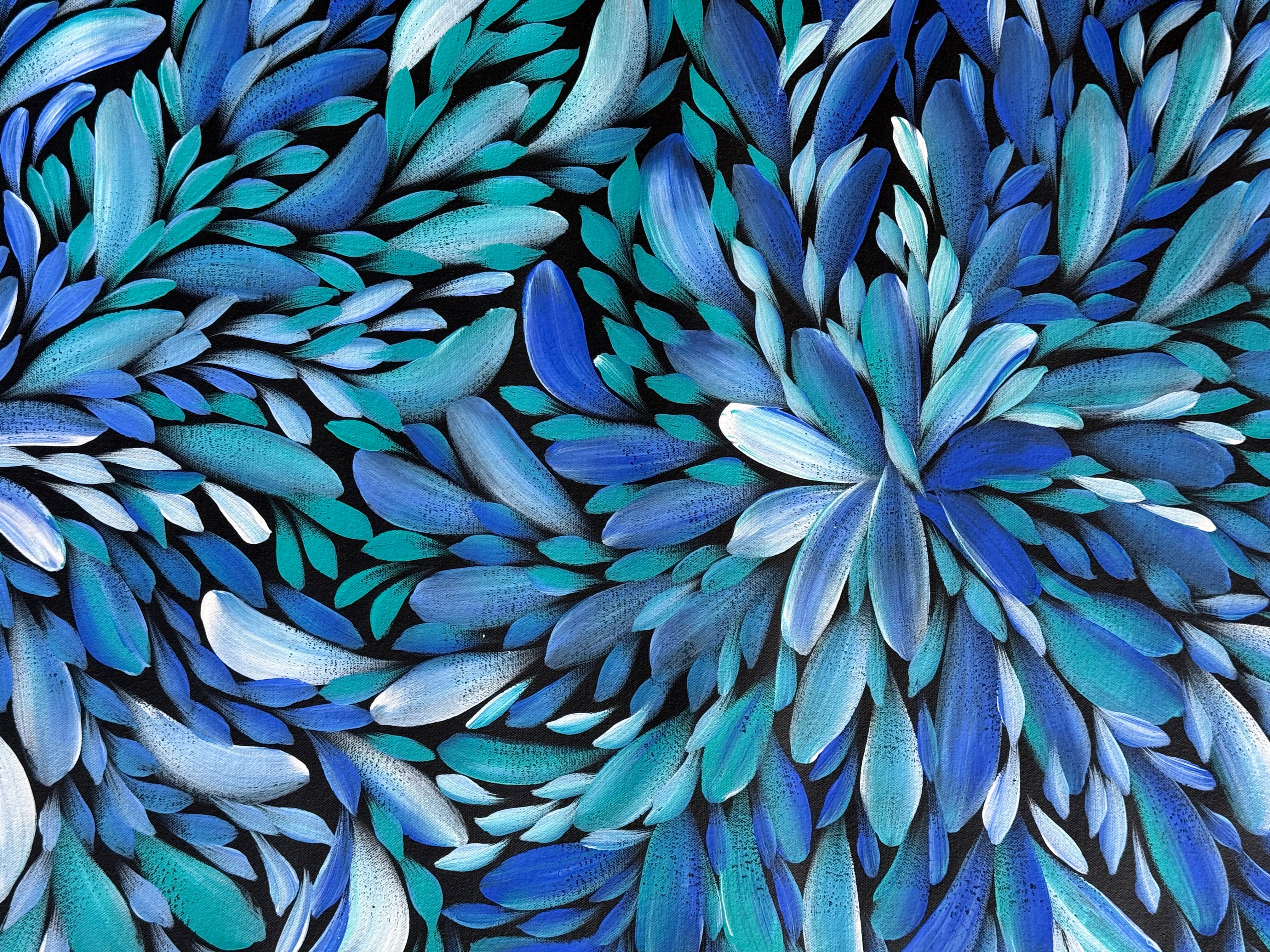 Louise Numina Napananka - Bush Medicine Leaves .09-6