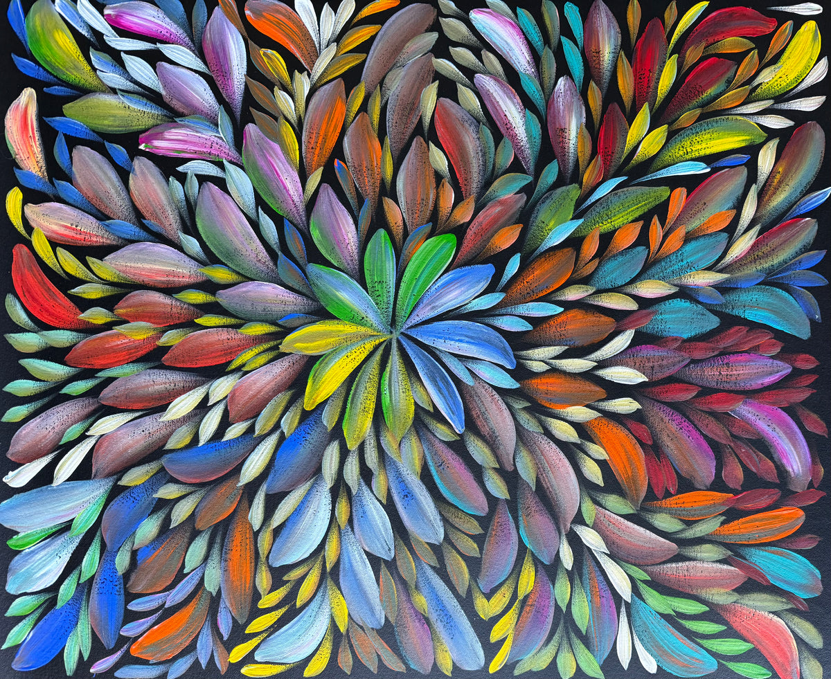 Louise Numina Napananka - Bush Medicine Leaves .36-14