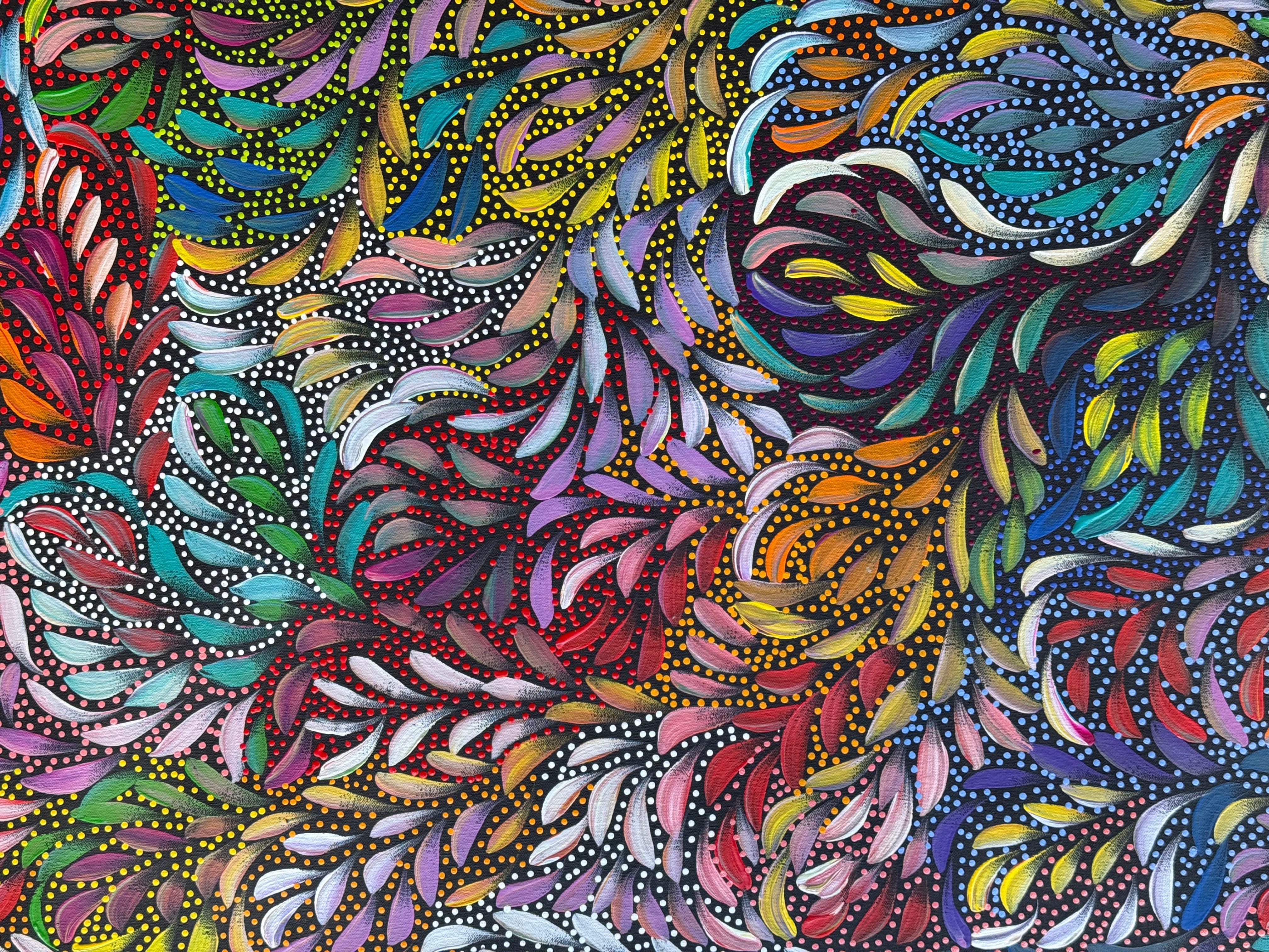 Caroline Numina - Seeded Bush Medicine Leaves .91-14