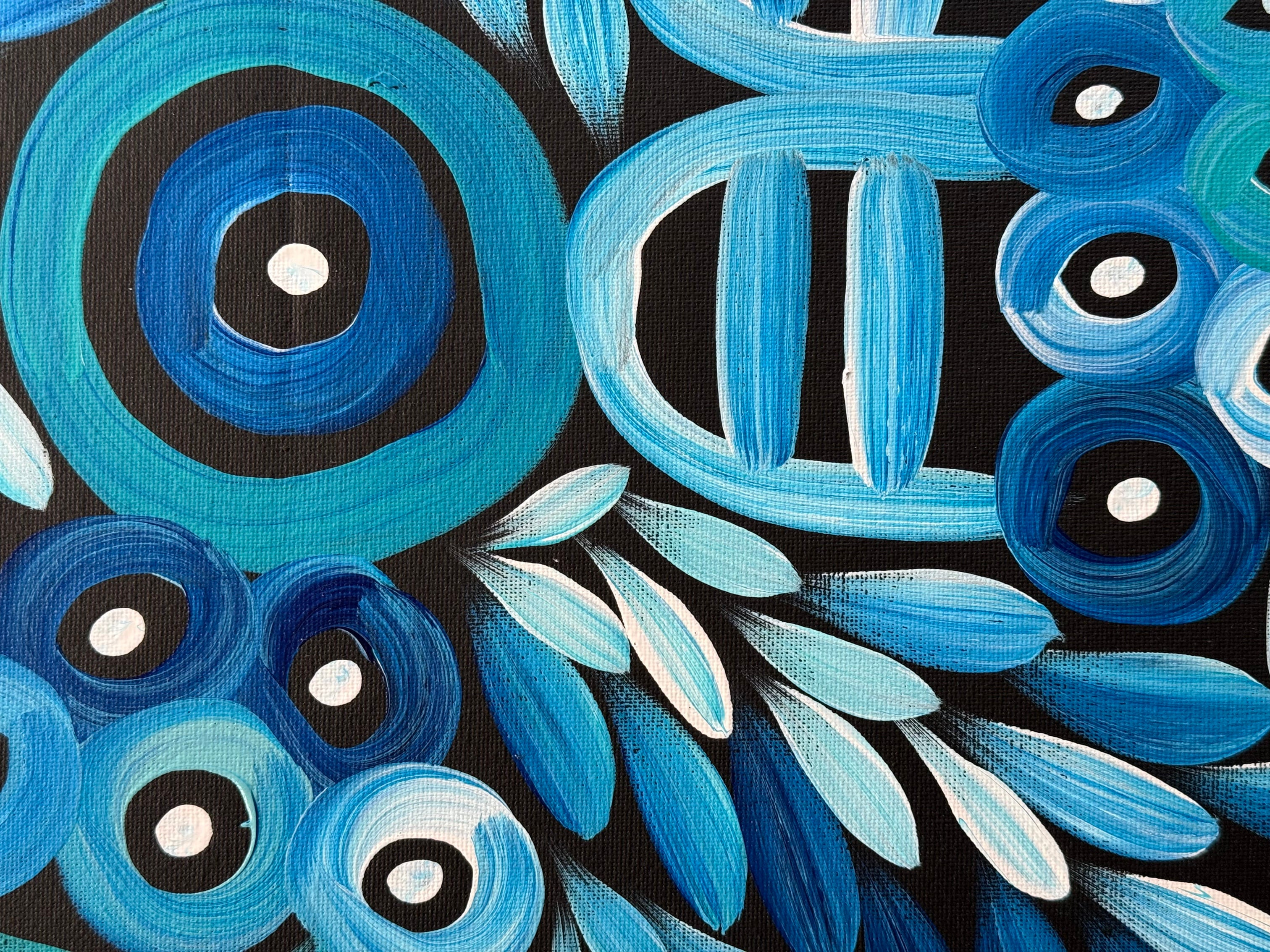 Jacinta Numina Waugh - Women Ceremony (Body Painting) .75-24