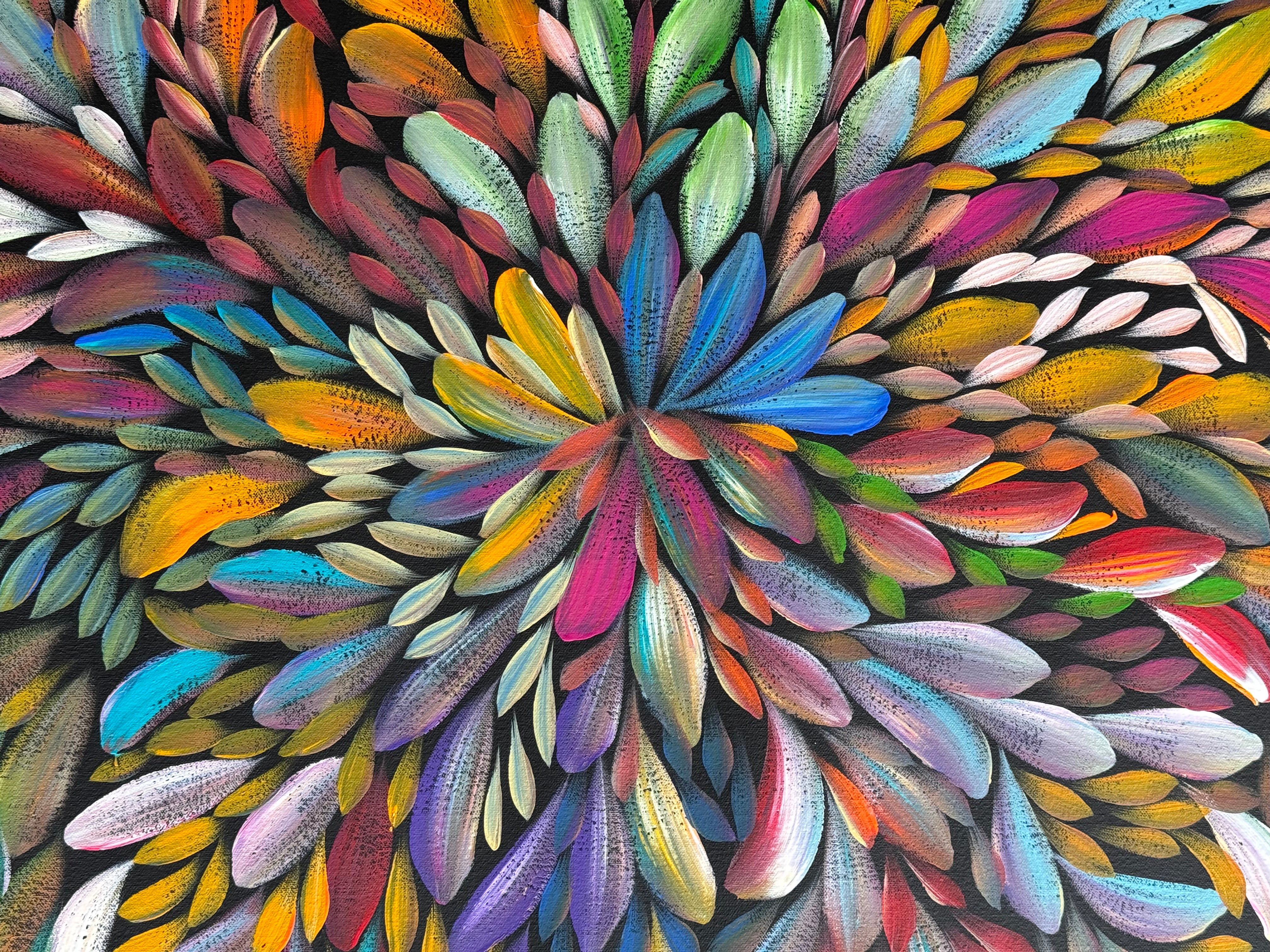 Louise Numina Napananka - Bush Medicine Leaves .65-4