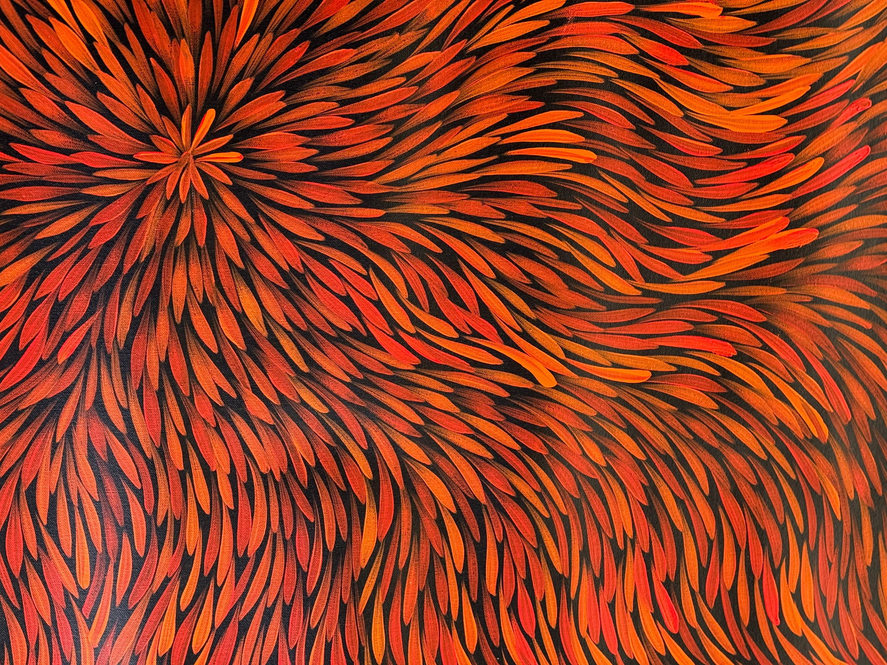 Sharon Numina - Bush Medicine Leaves - 145x83cm .02-2